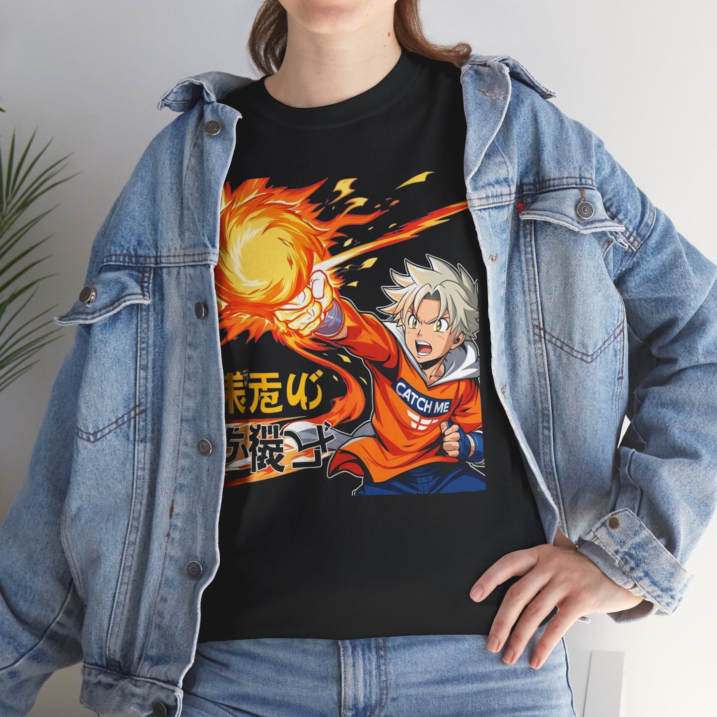 Anime-Inspired Tee - 'Power Burst' Unisex