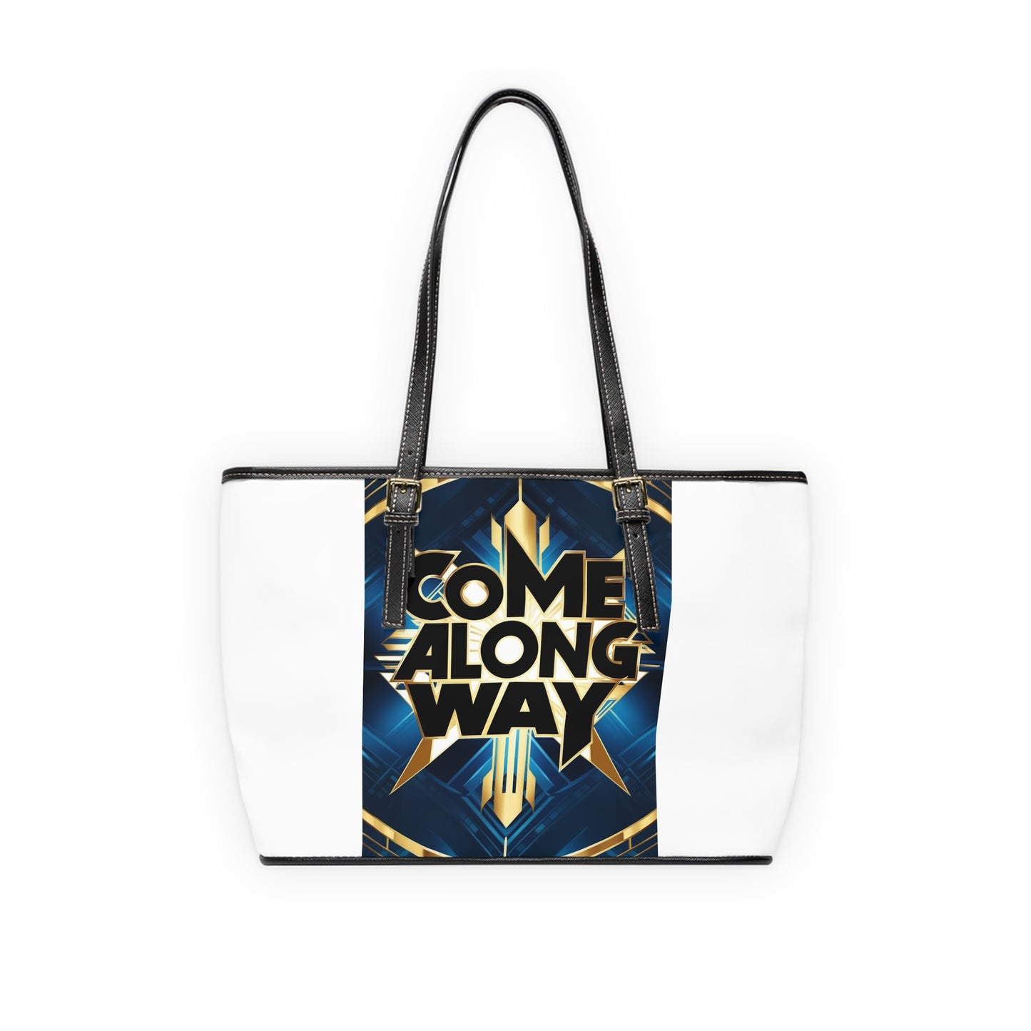 Shoulder Bag - 'Come Along Way' Statement Tote for Everyday Use