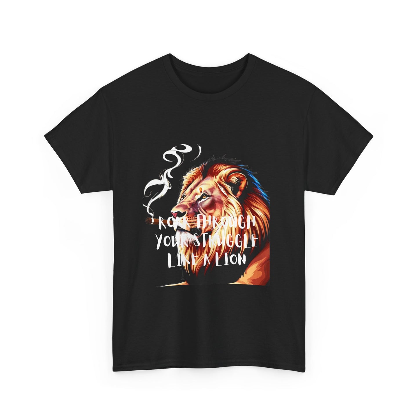 Inspirational Tee - &quot;Roar Through Your Struggles Like a Lion&quot; Unisex Shirt