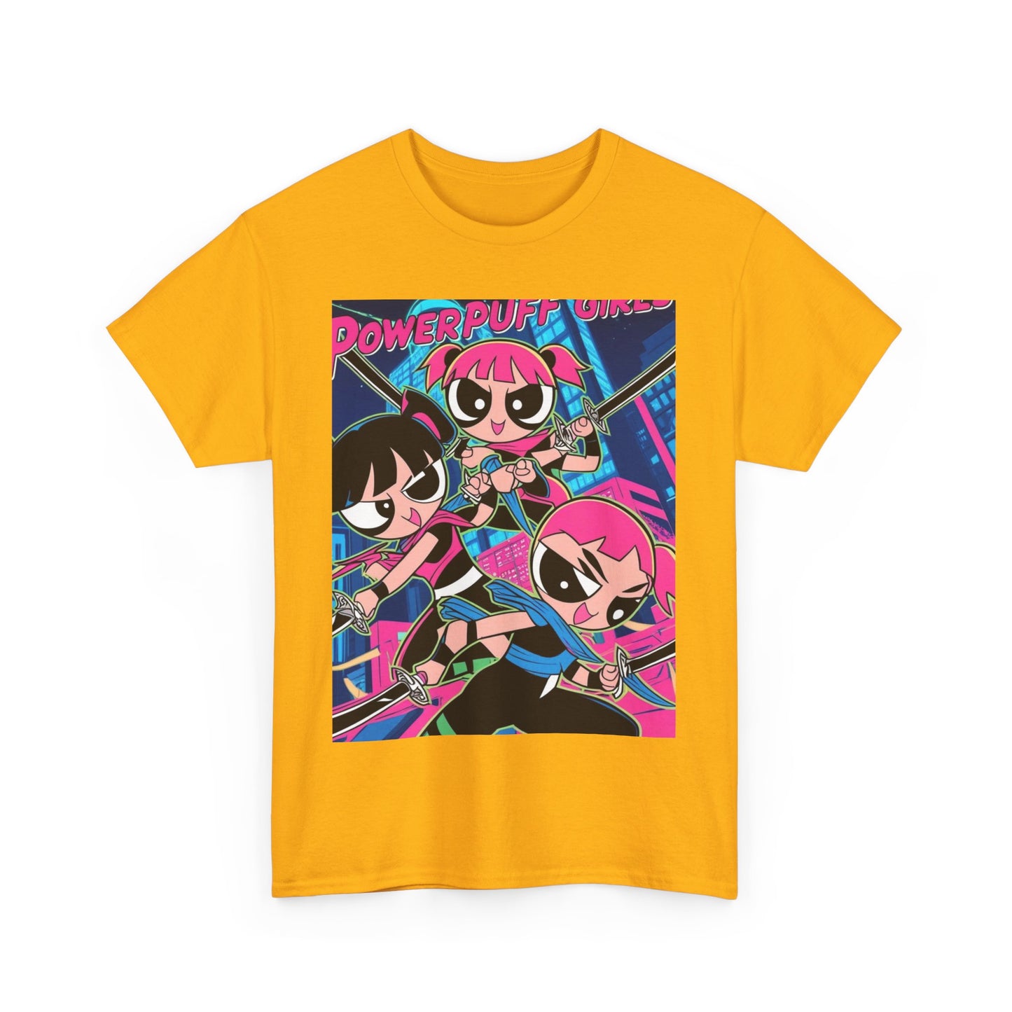 Powerpuff Girls T-Shirt - Colorful Graphic Tee for Fans