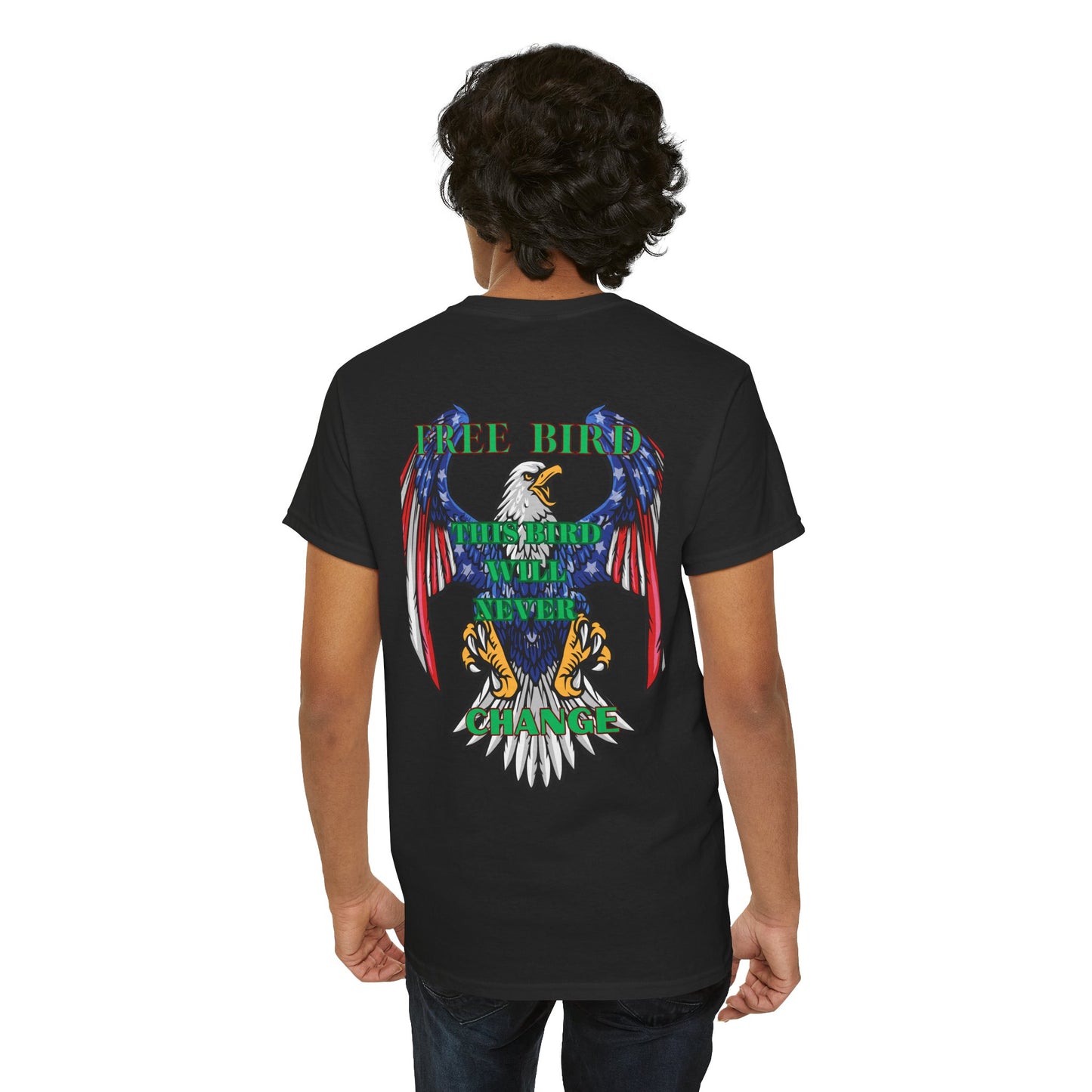 Free Bird Unisex Tee - Eagle Design