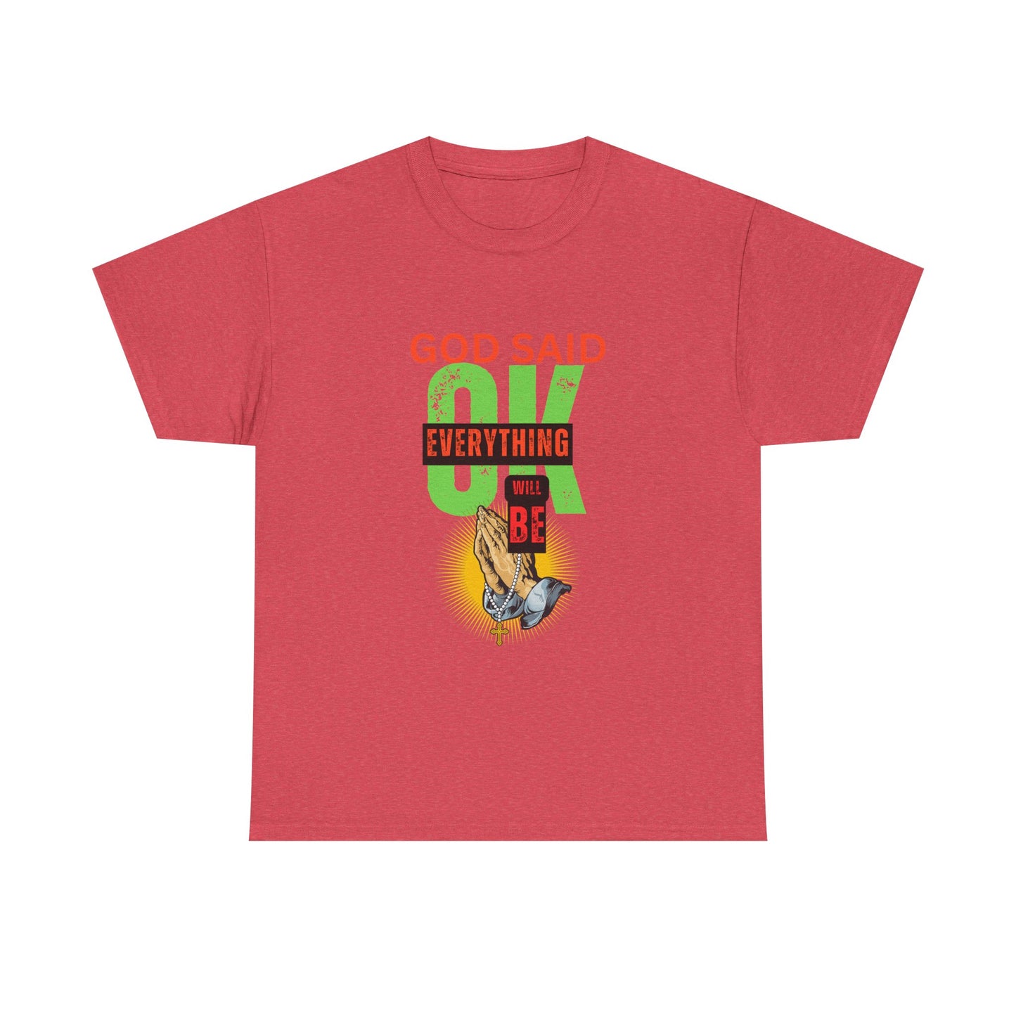 Inspirational Tee - 'God Said OK' Design