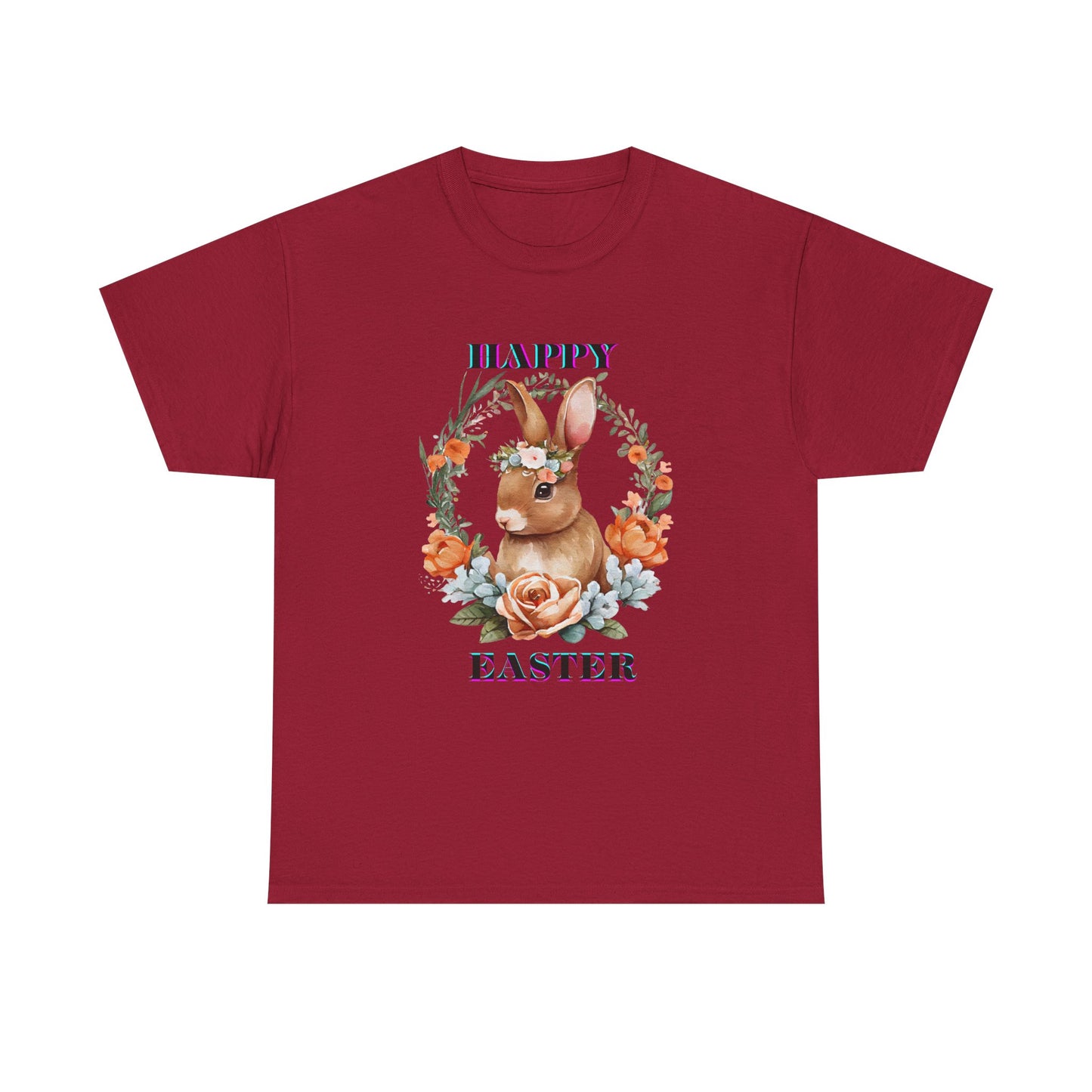 Easter Floral Bunny Unisex Tee