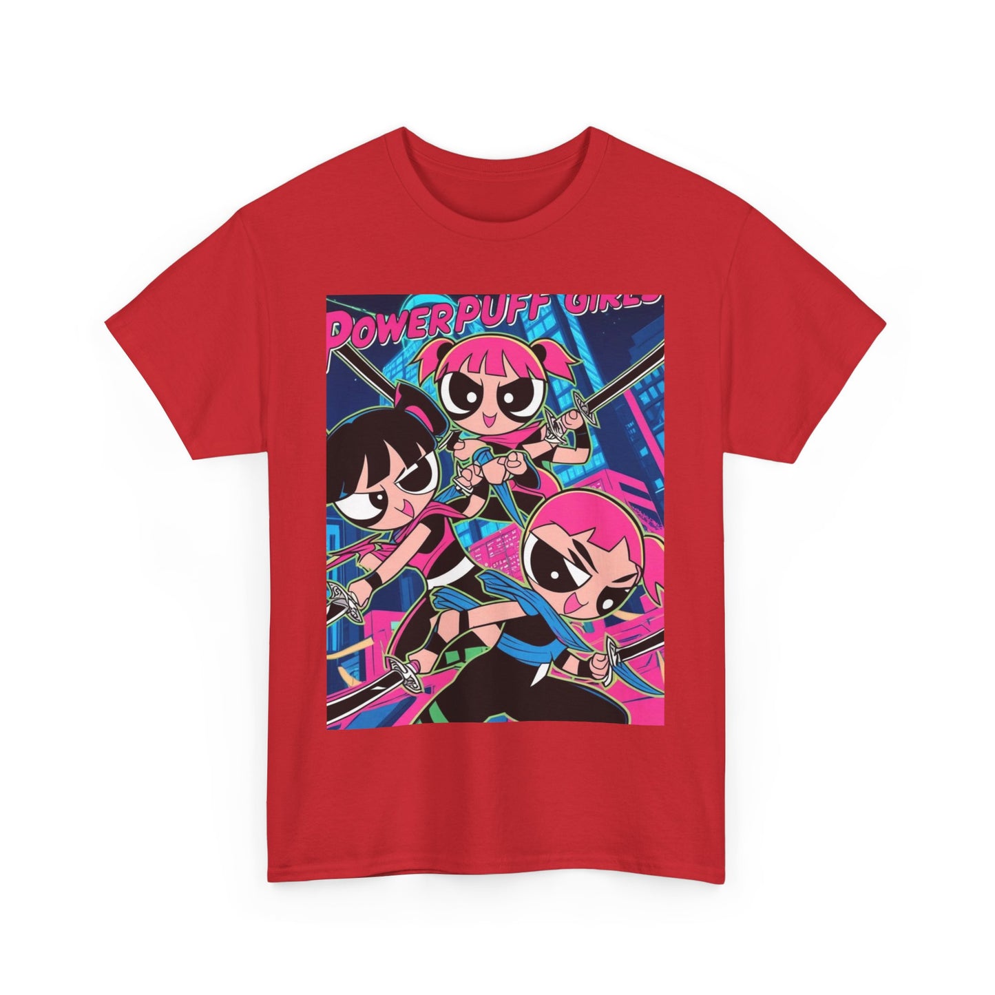 Powerpuff Girls T-Shirt - Colorful Graphic Tee for Fans