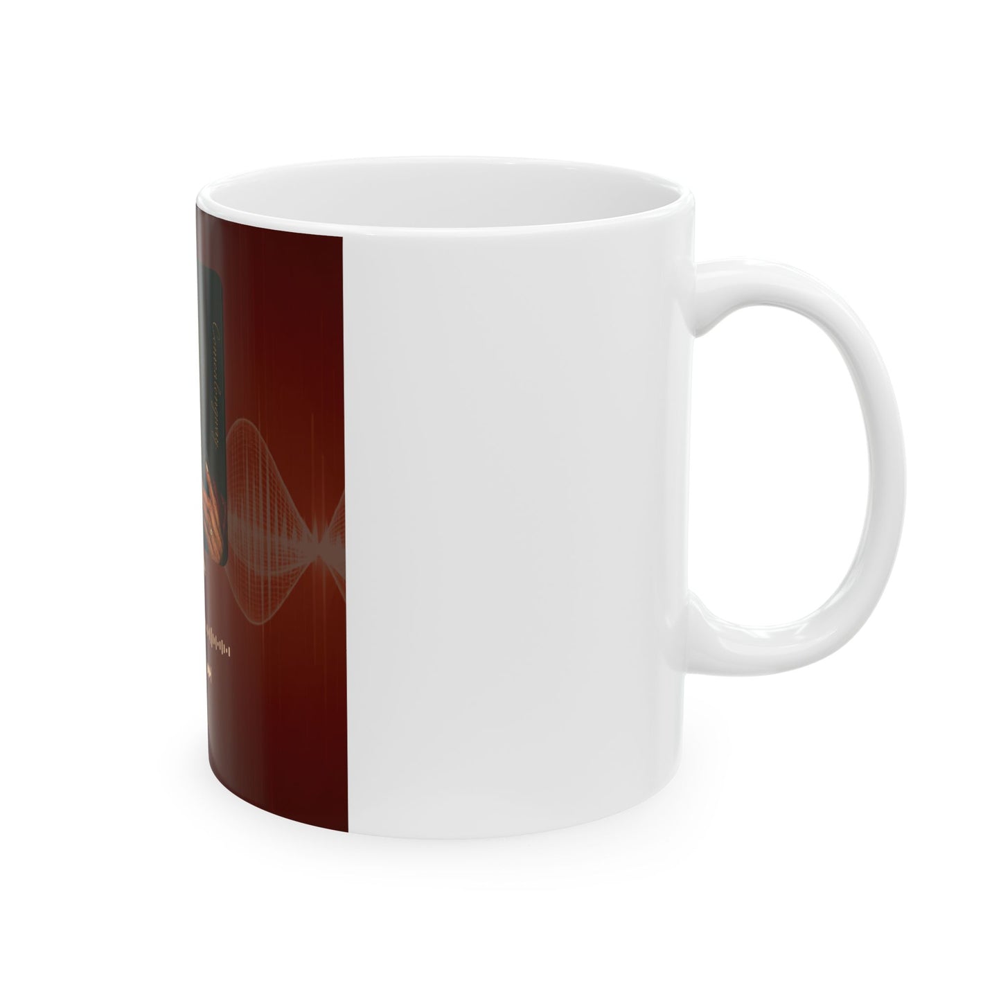 Music Lover Ceramic Mug — "In His Own Time" Album Art Coffee Mug (11oz/15oz)