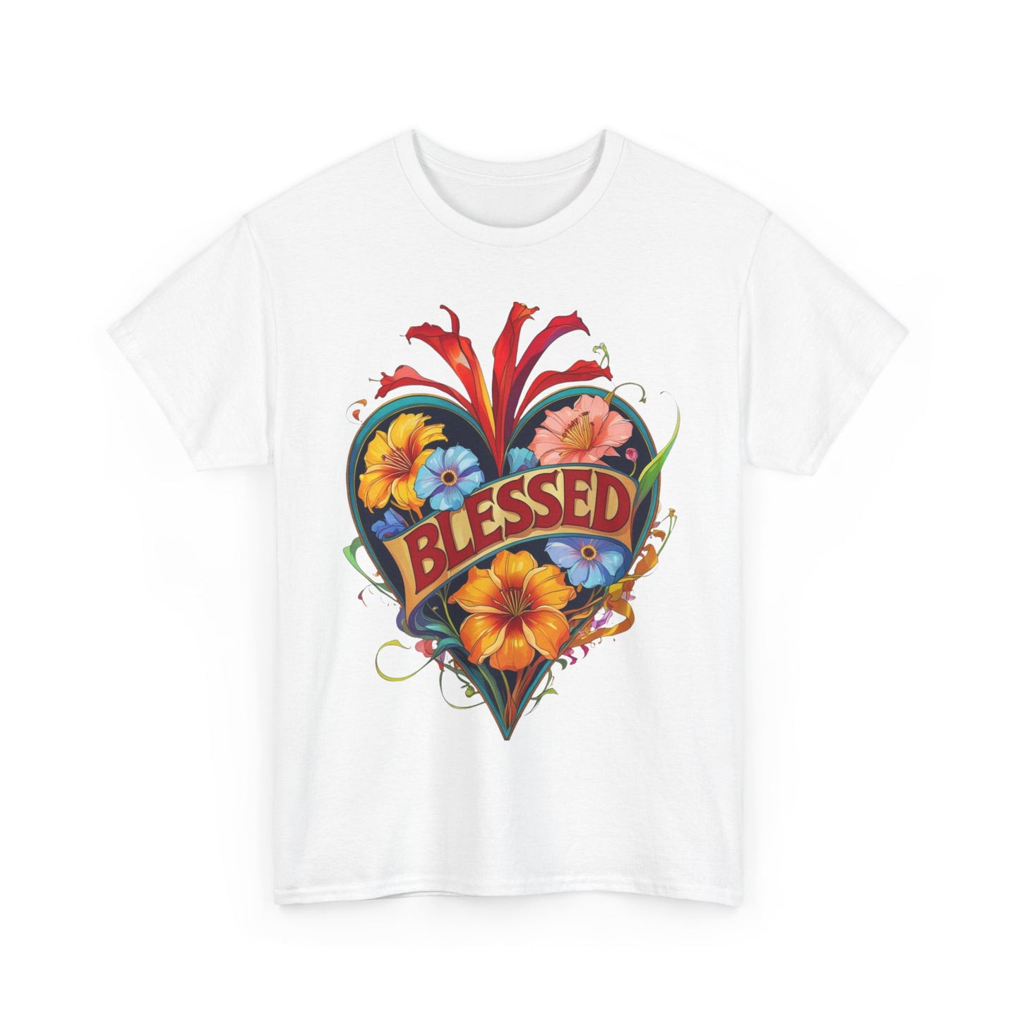 Blessed Heart Tee - Spiritual T-Shirt