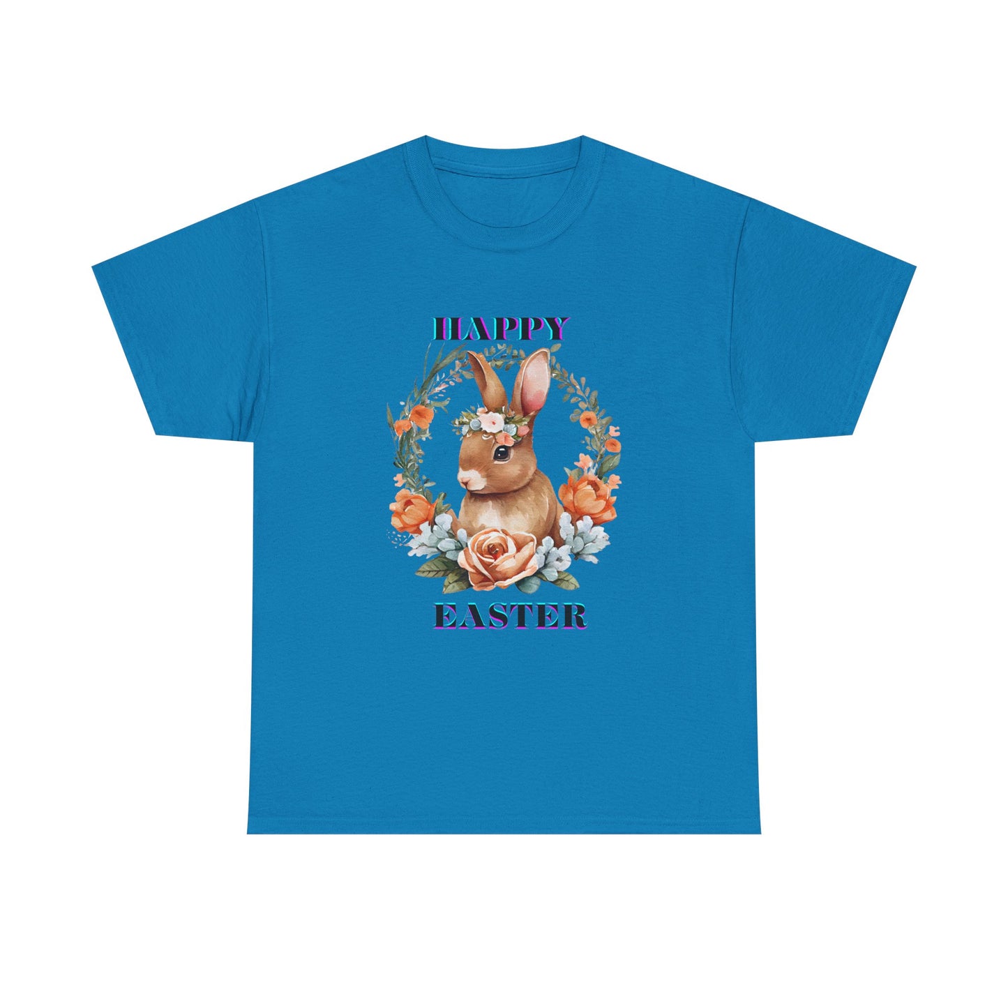 Easter Floral Bunny Unisex Tee