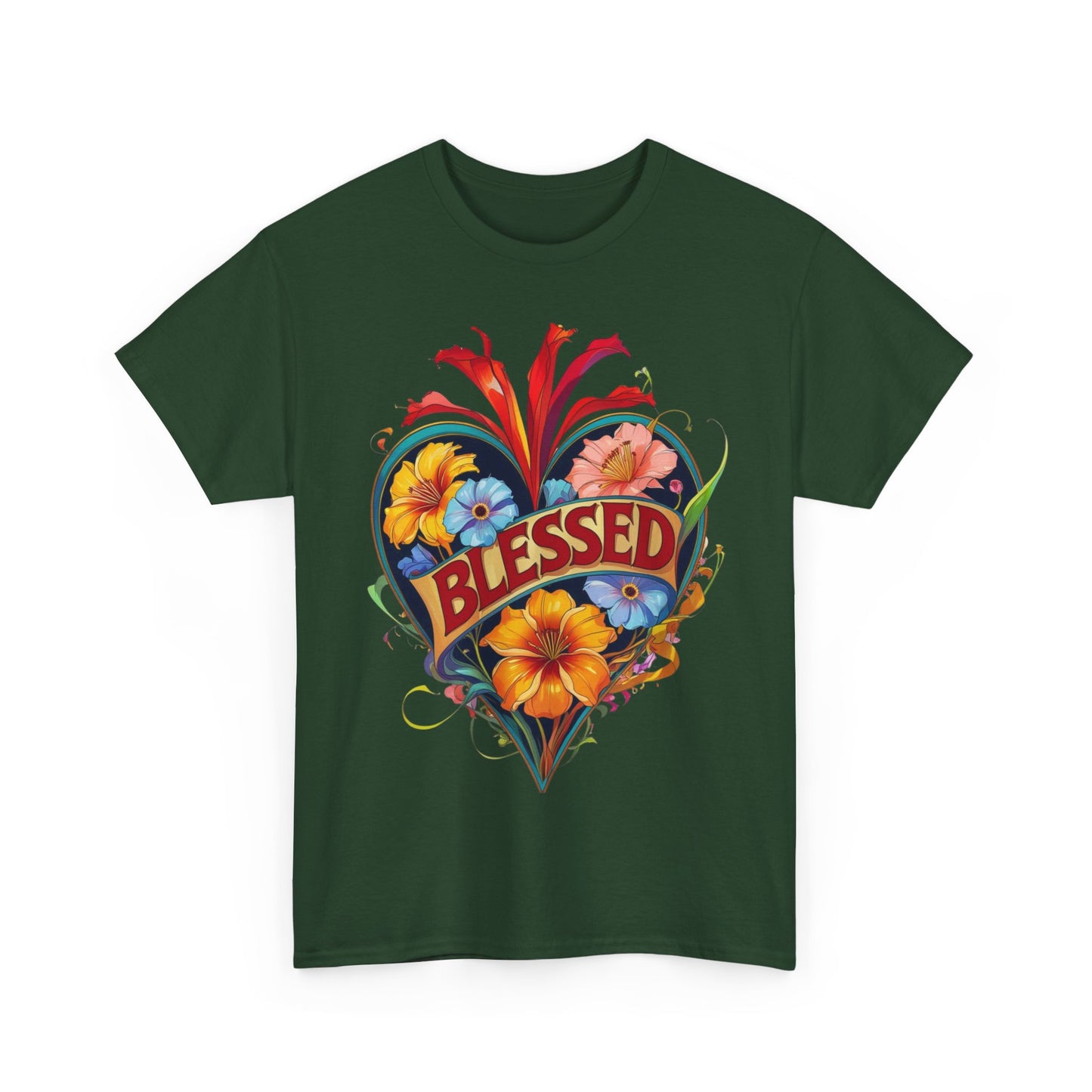 Blessed Heart Tee - Spiritual T-Shirt
