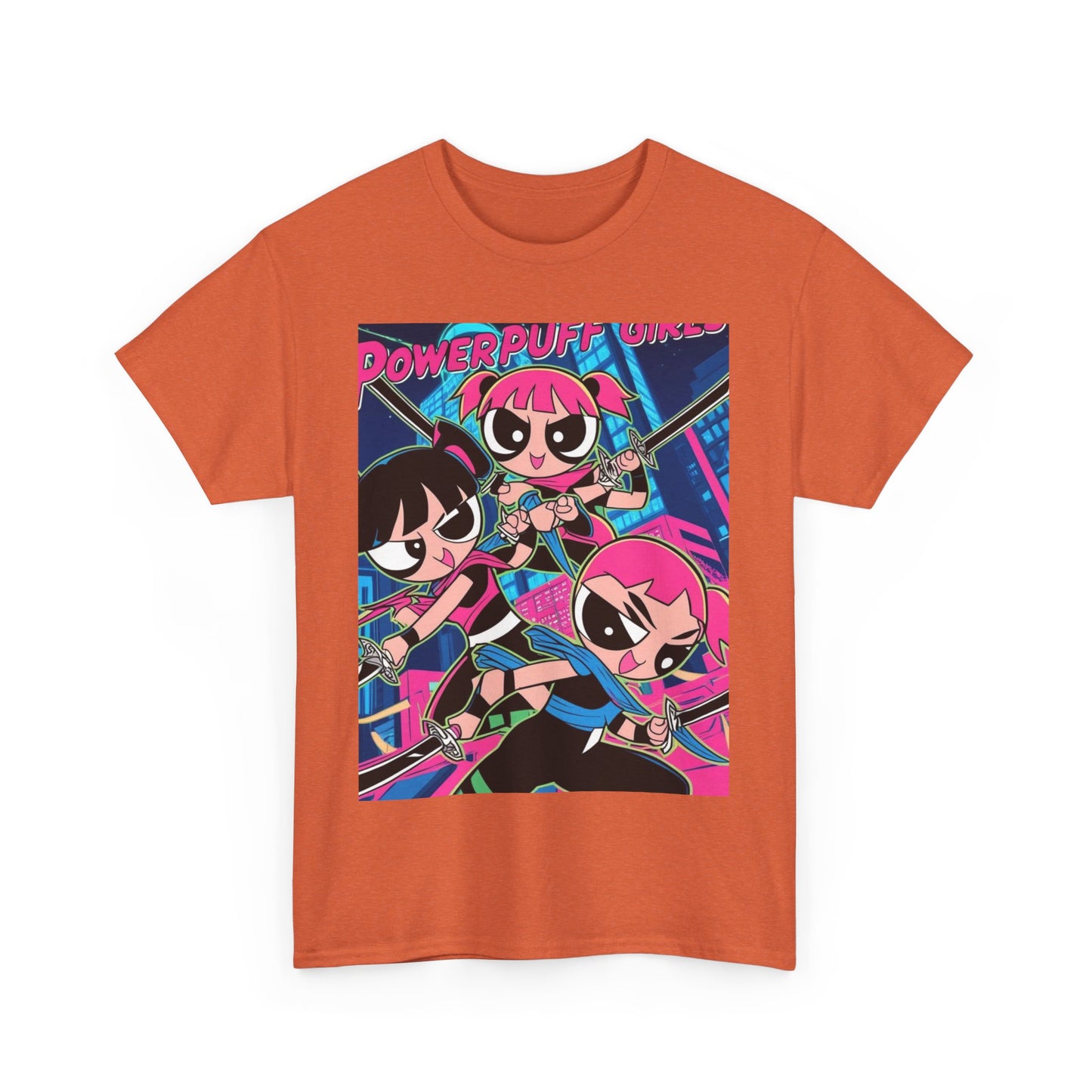 Powerpuff Girls T-Shirt - Colorful Graphic Tee for Fans