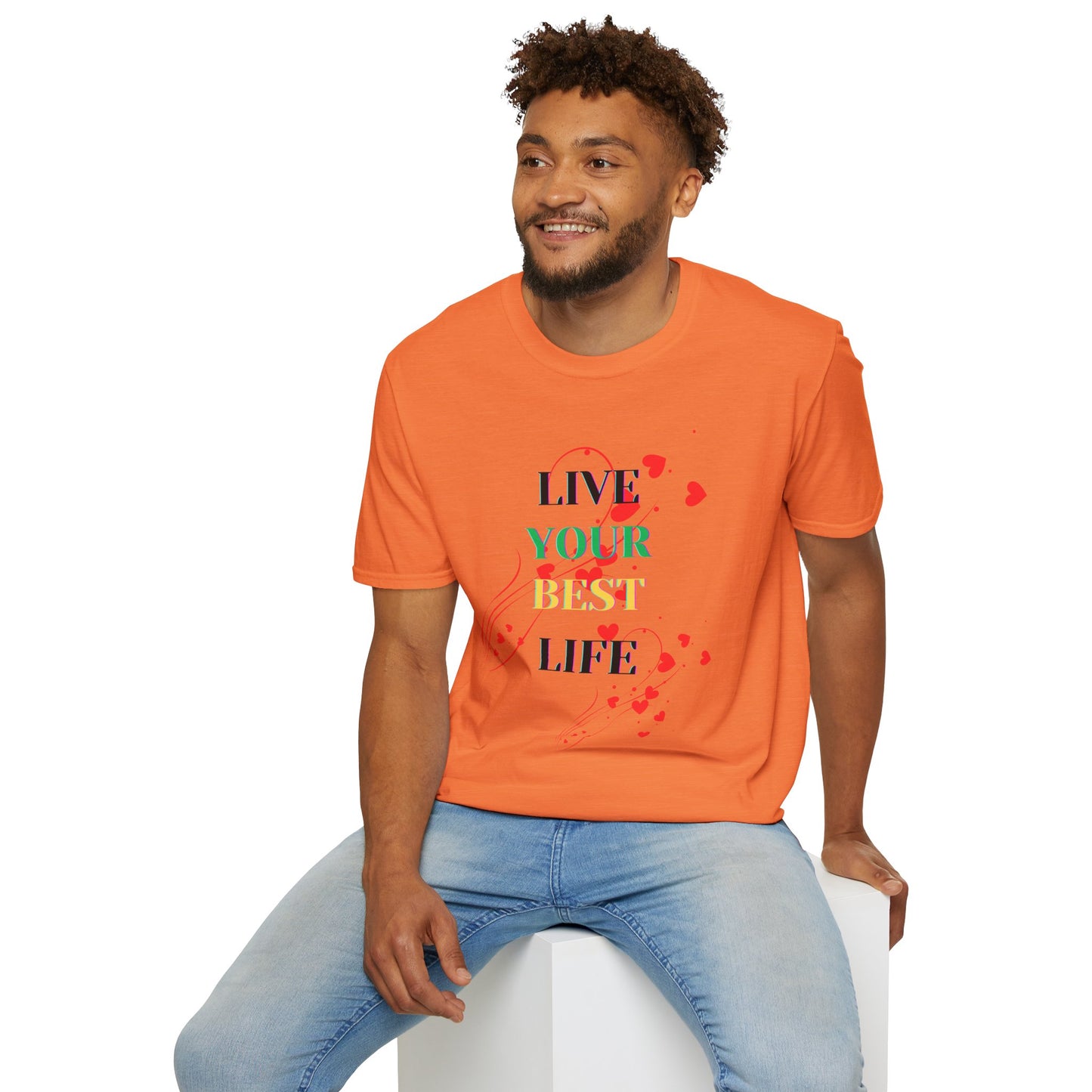 Inspirational T-Shirt - 'Live Your Best Life'