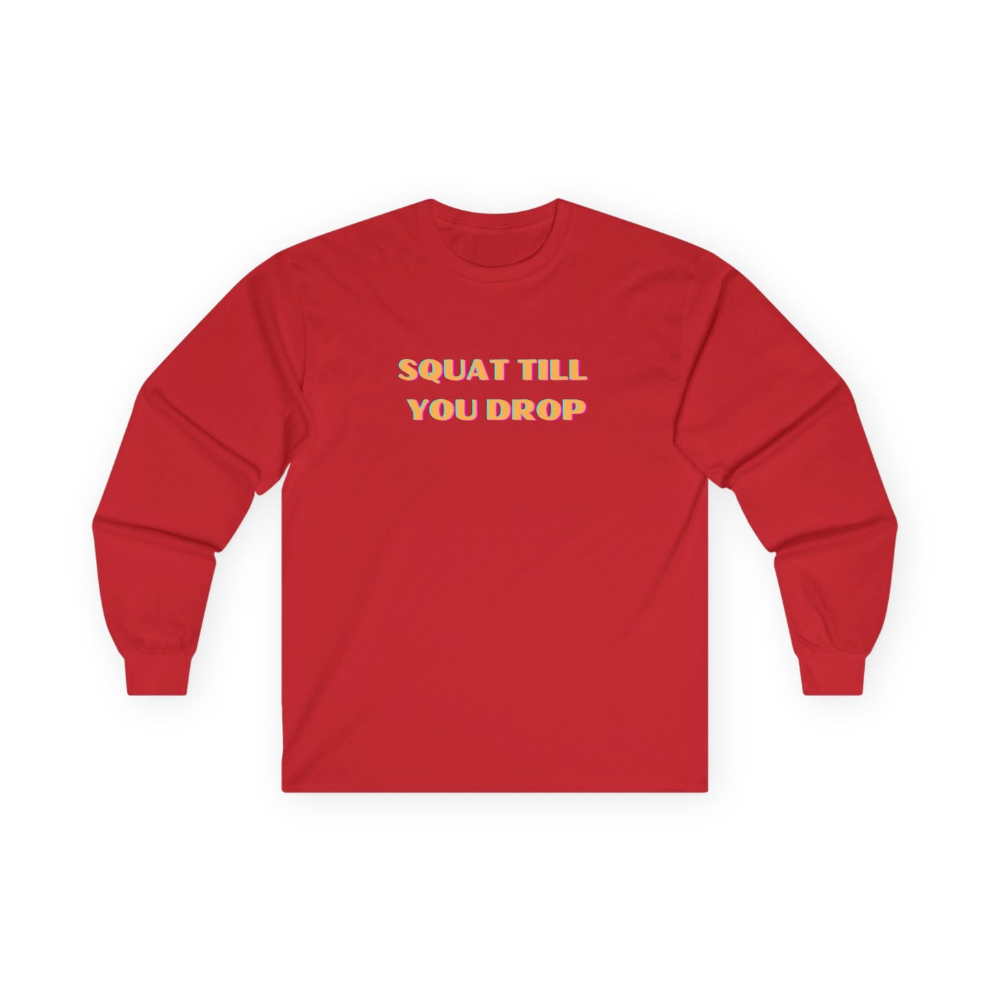 Fitness Motivation Long Sleeve Tee
