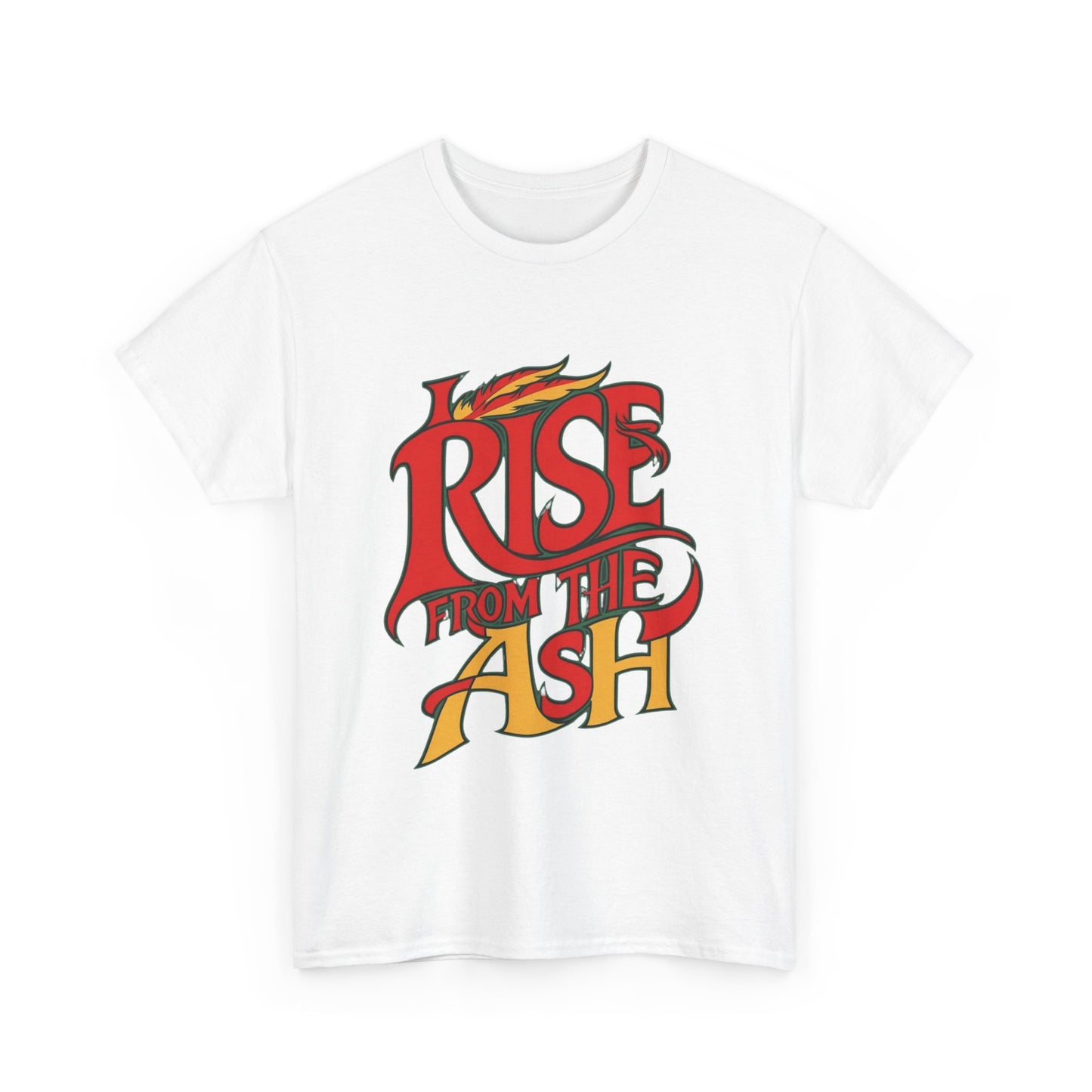 Rise From The Ash T-Shirt - Inspirational Graphic Tee for Empowerment