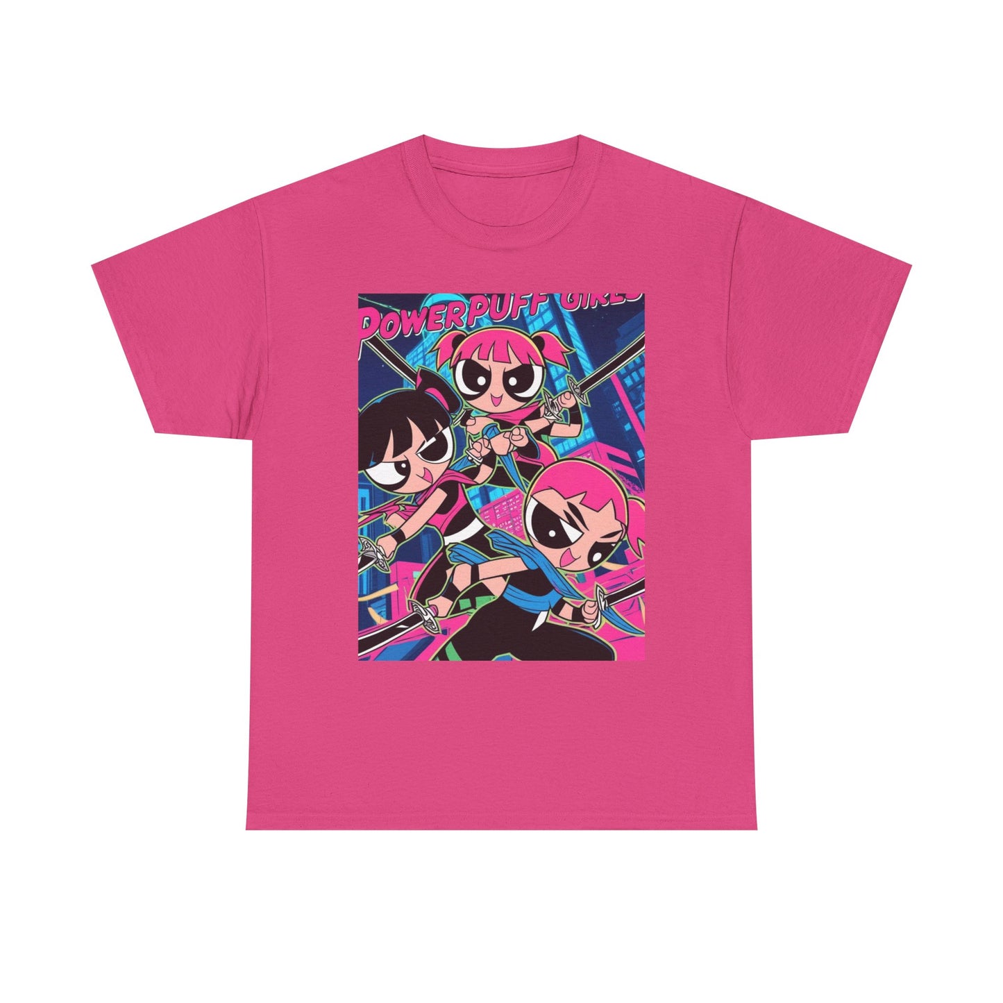 Powerpuff Girls T-Shirt - Colorful Graphic Tee for Fans