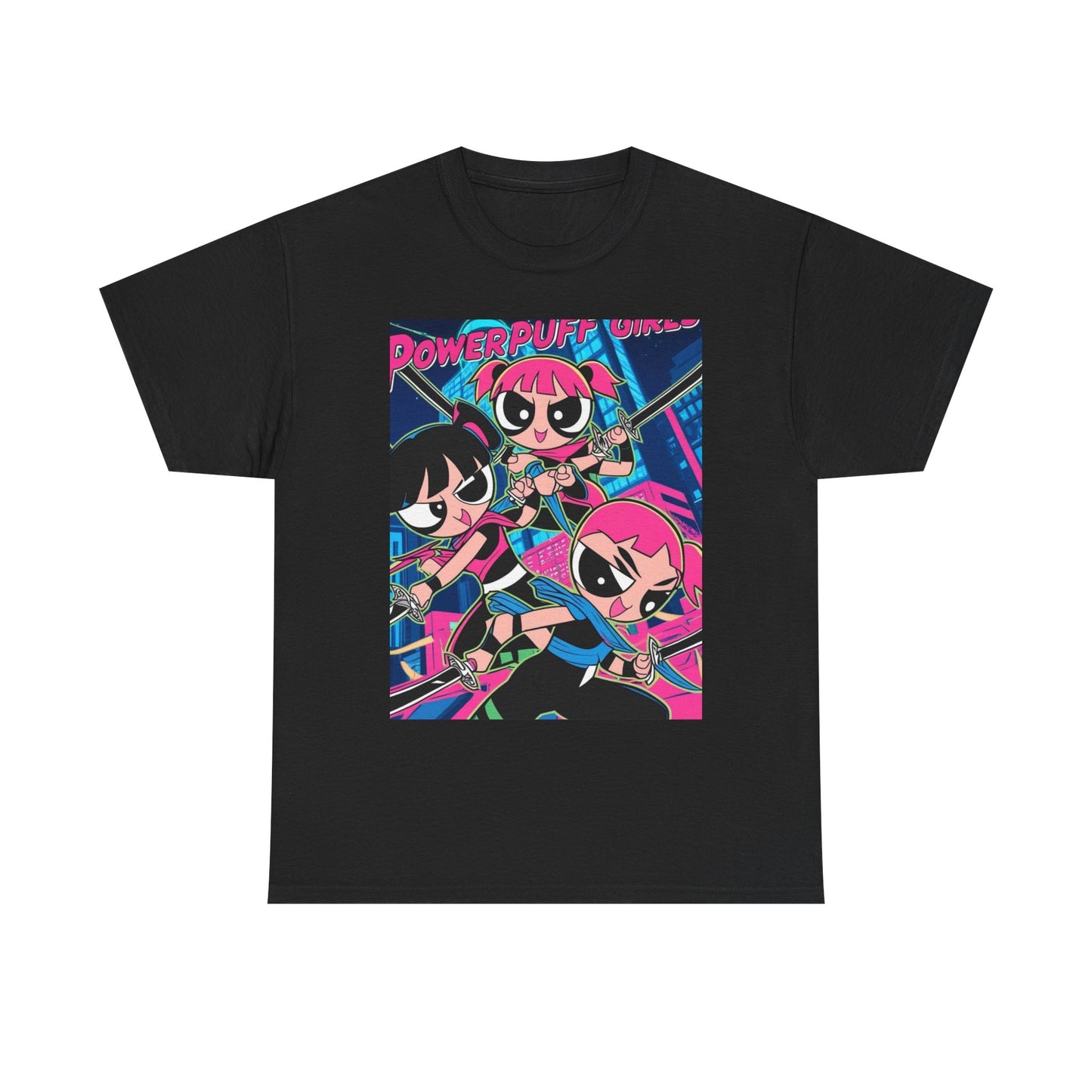 Powerpuff Girls T-Shirt - Colorful Graphic Tee for Fans