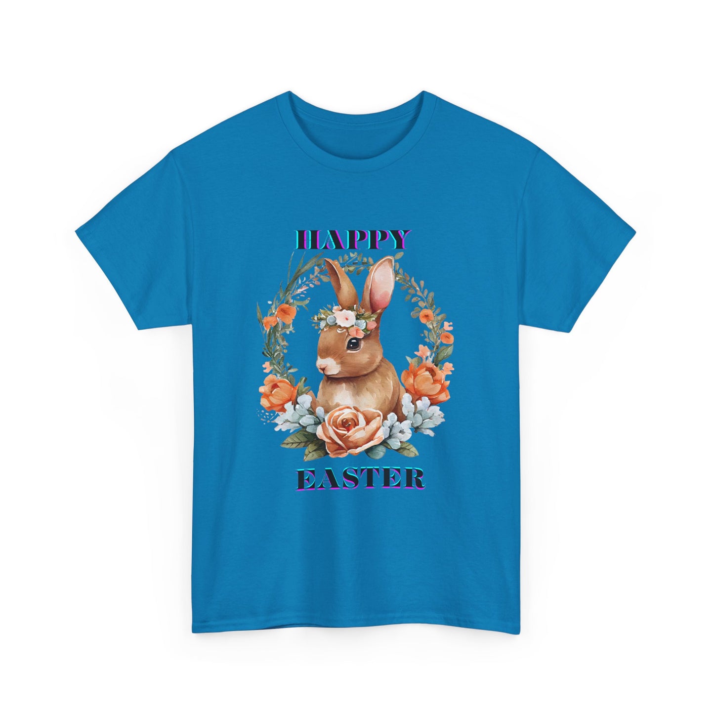 Easter Floral Bunny Unisex Tee