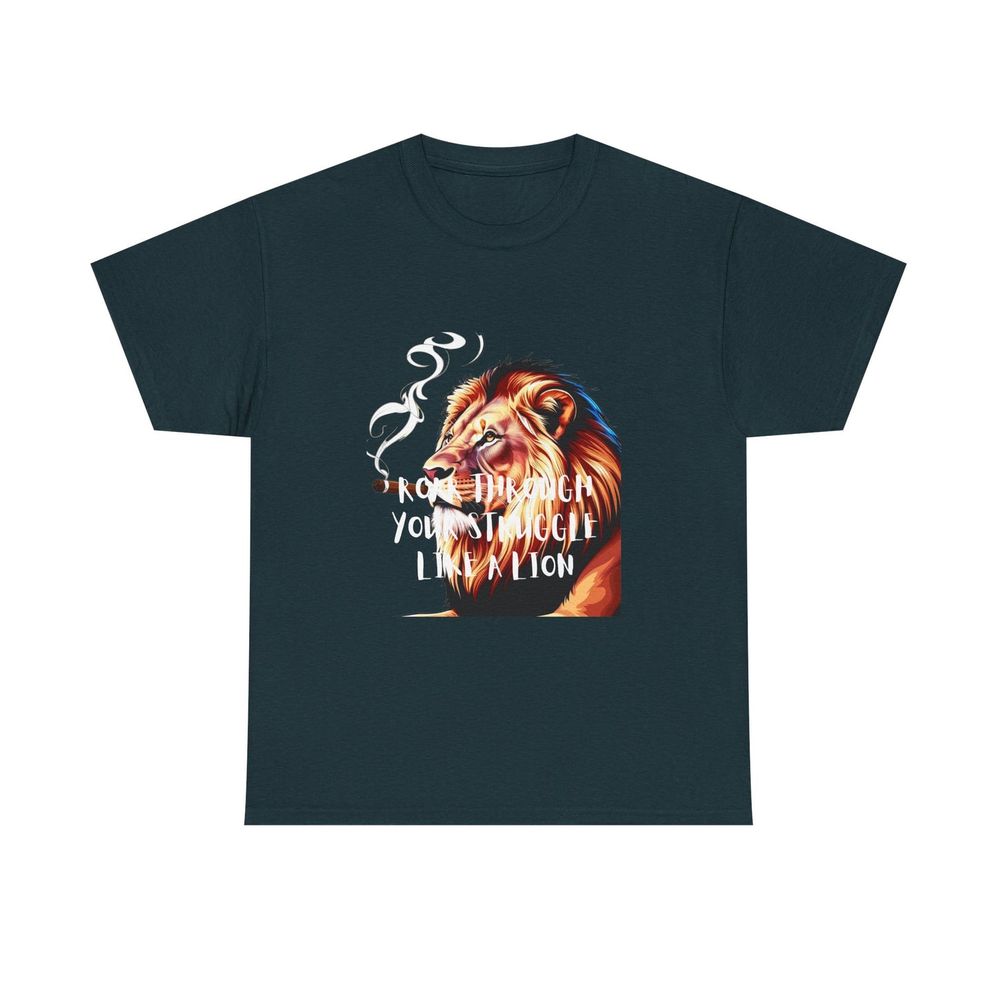 Inspirational Tee - &quot;Roar Through Your Struggles Like a Lion&quot; Unisex Shirt