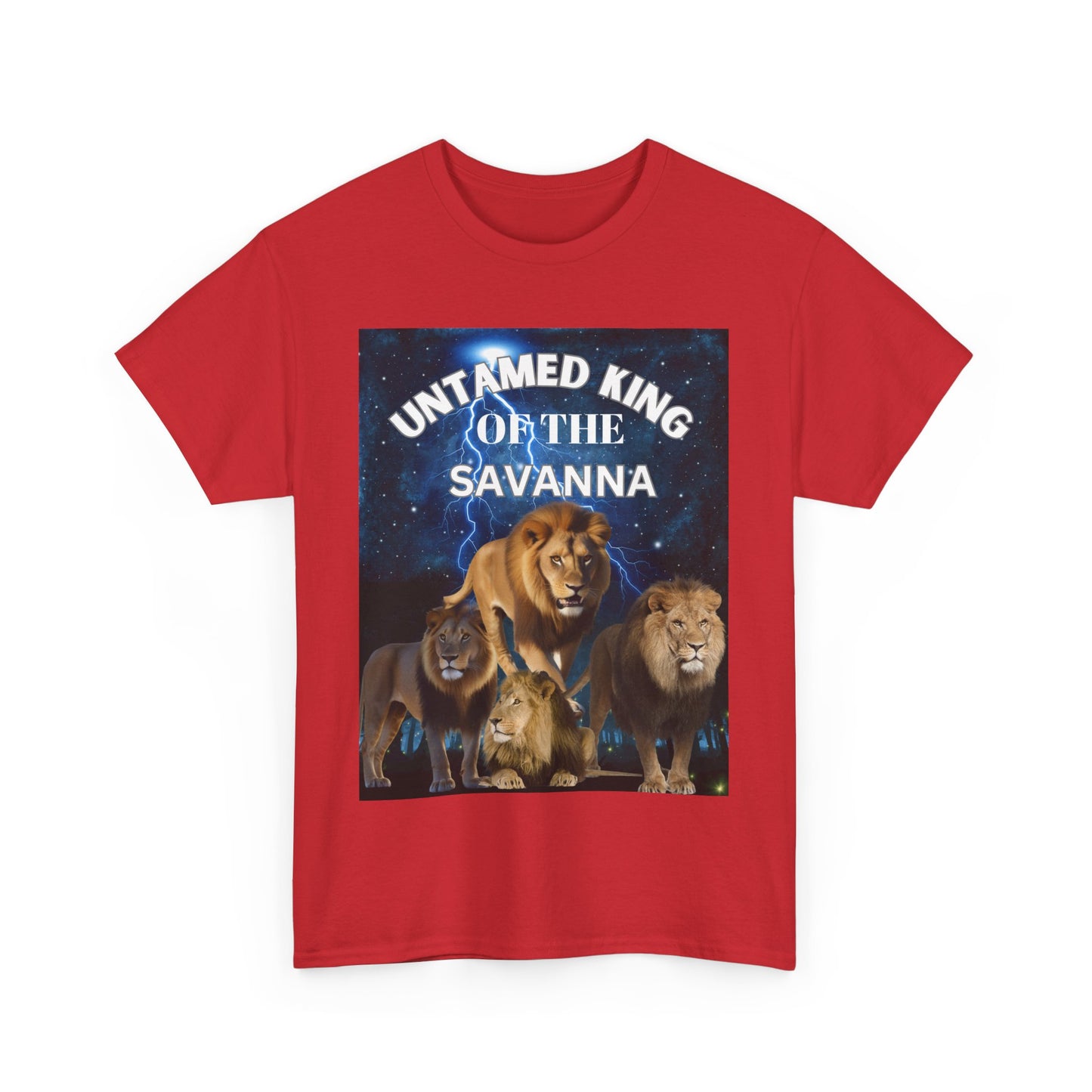 Untamed King of the Savanna Graphic Tee