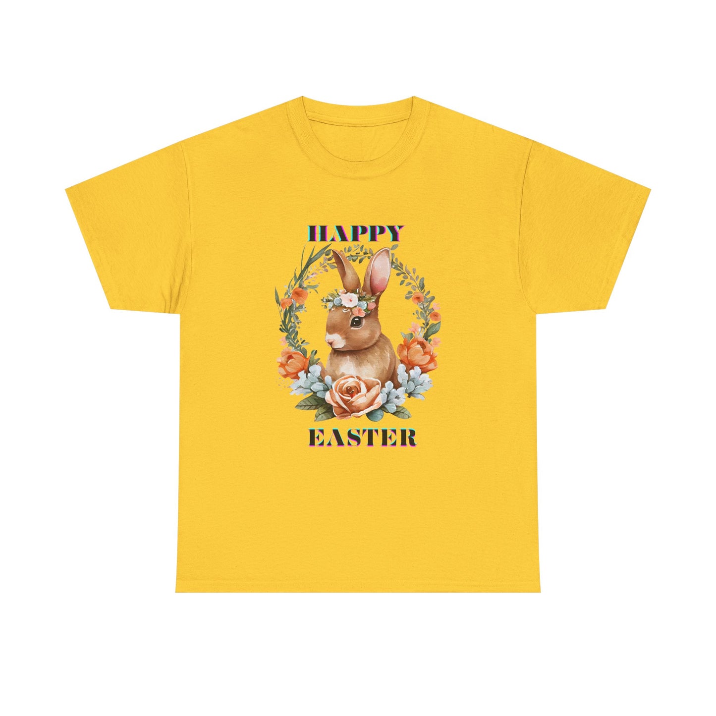 Easter Floral Bunny Unisex Tee