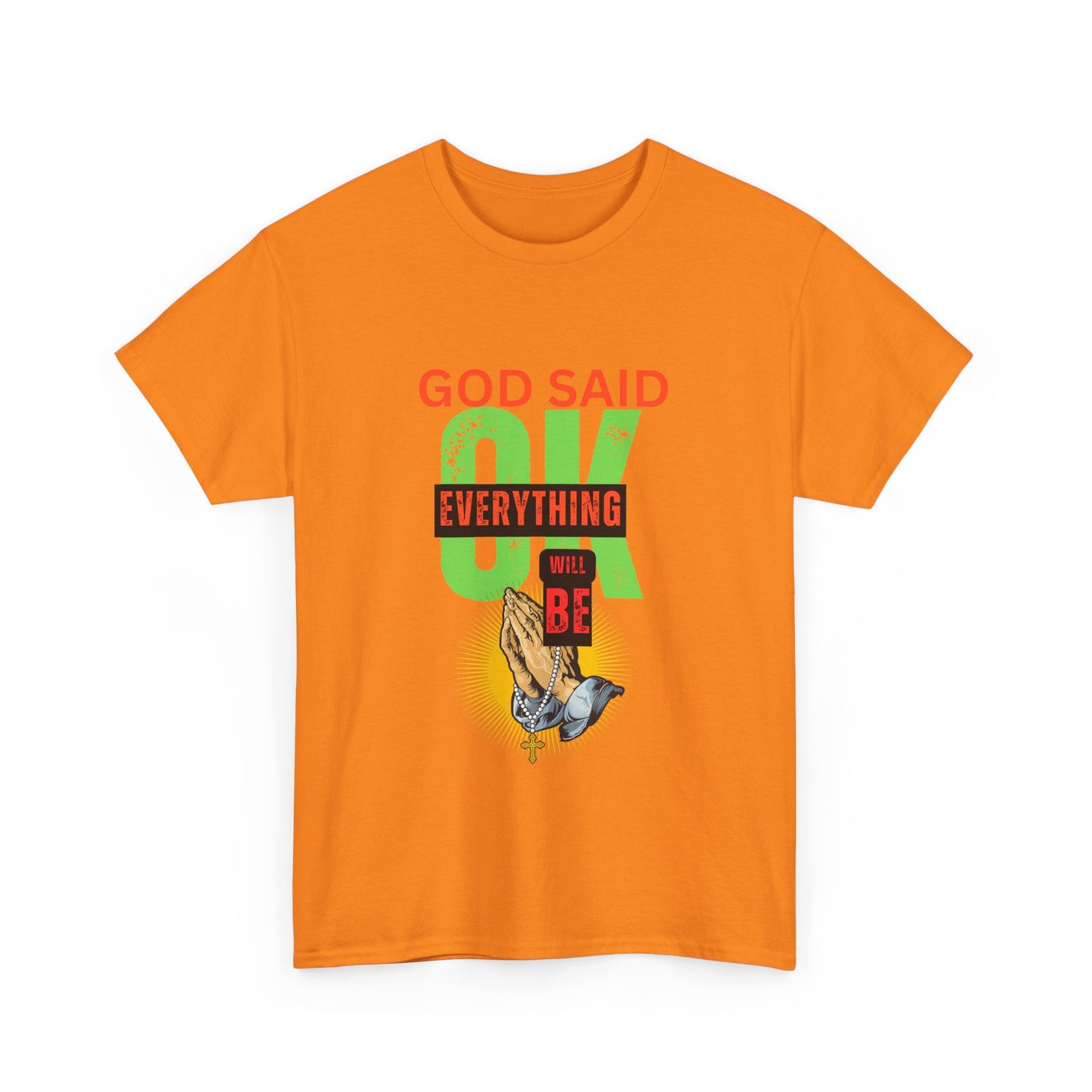 Inspirational Tee - 'God Said OK' Design