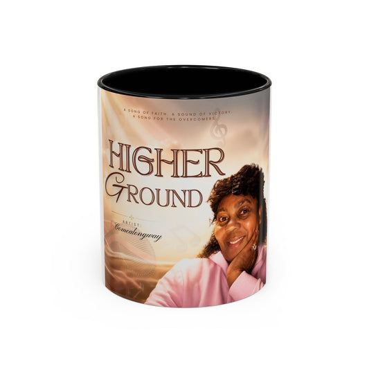 Higher Ground Inspirational Coffee Mug — Personalized Memorial Tribute 11/15oz