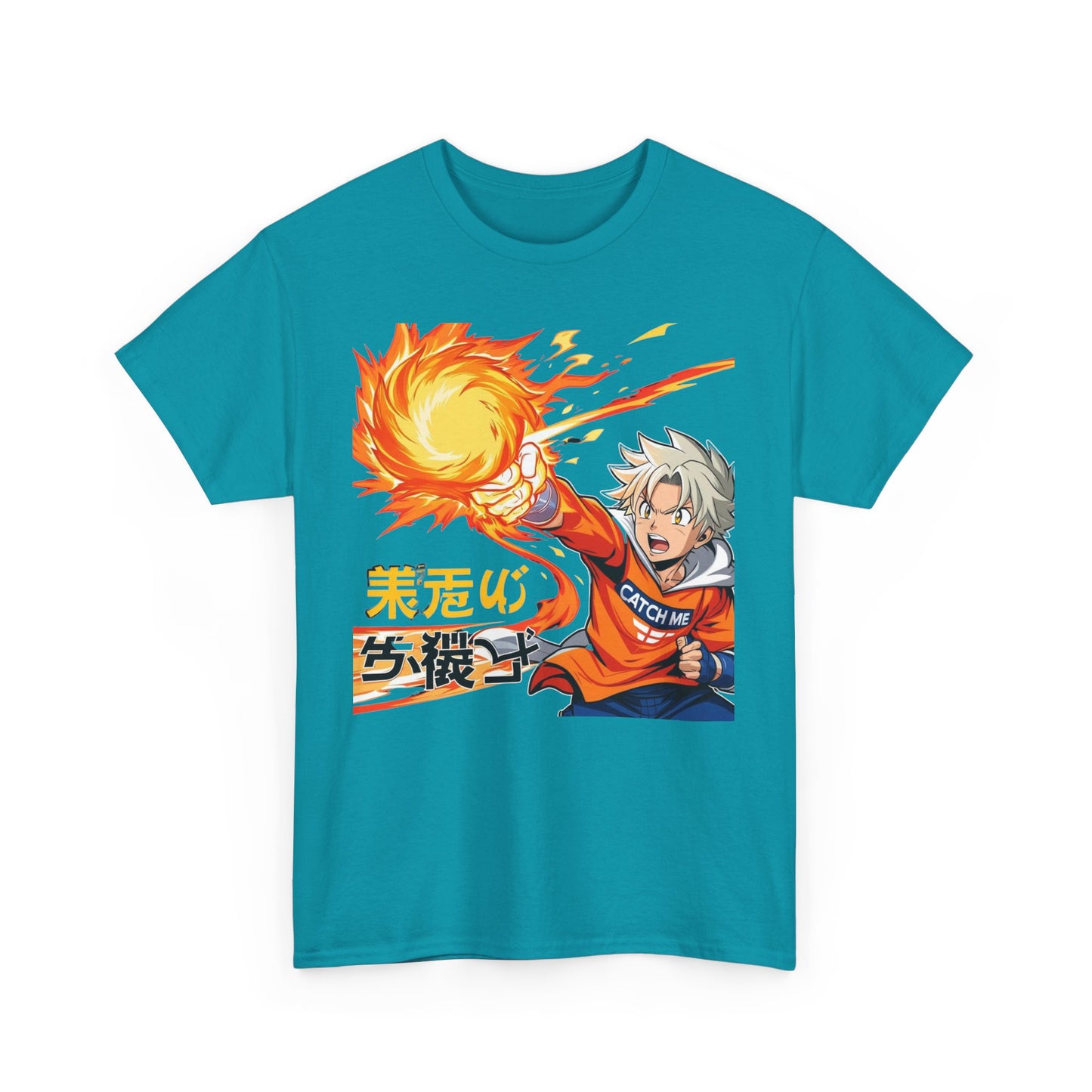 Anime-Inspired Tee - 'Power Burst' Unisex