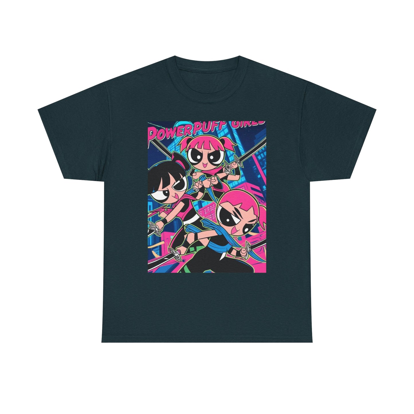 Powerpuff Girls T-Shirt - Colorful Graphic Tee for Fans