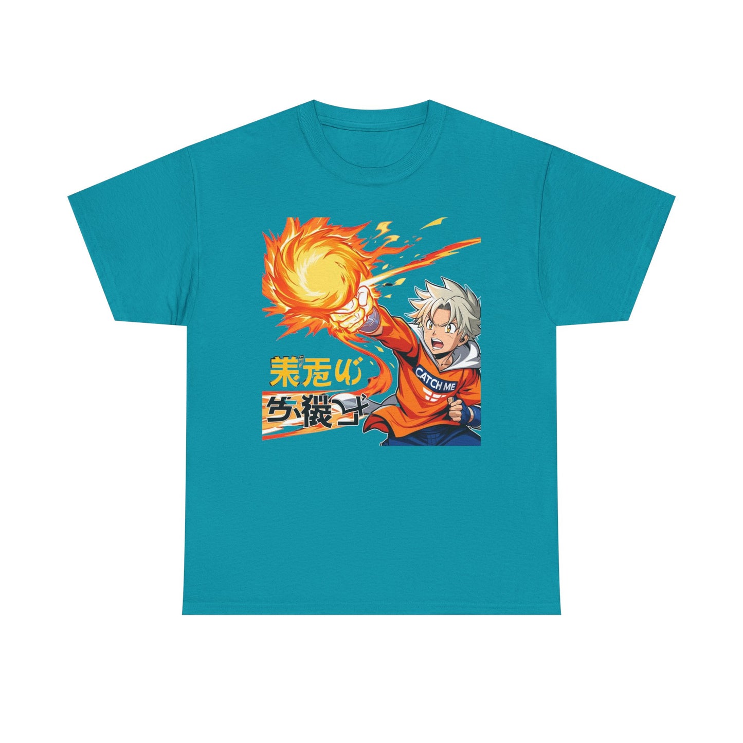 Anime-Inspired Tee - 'Power Burst' Unisex
