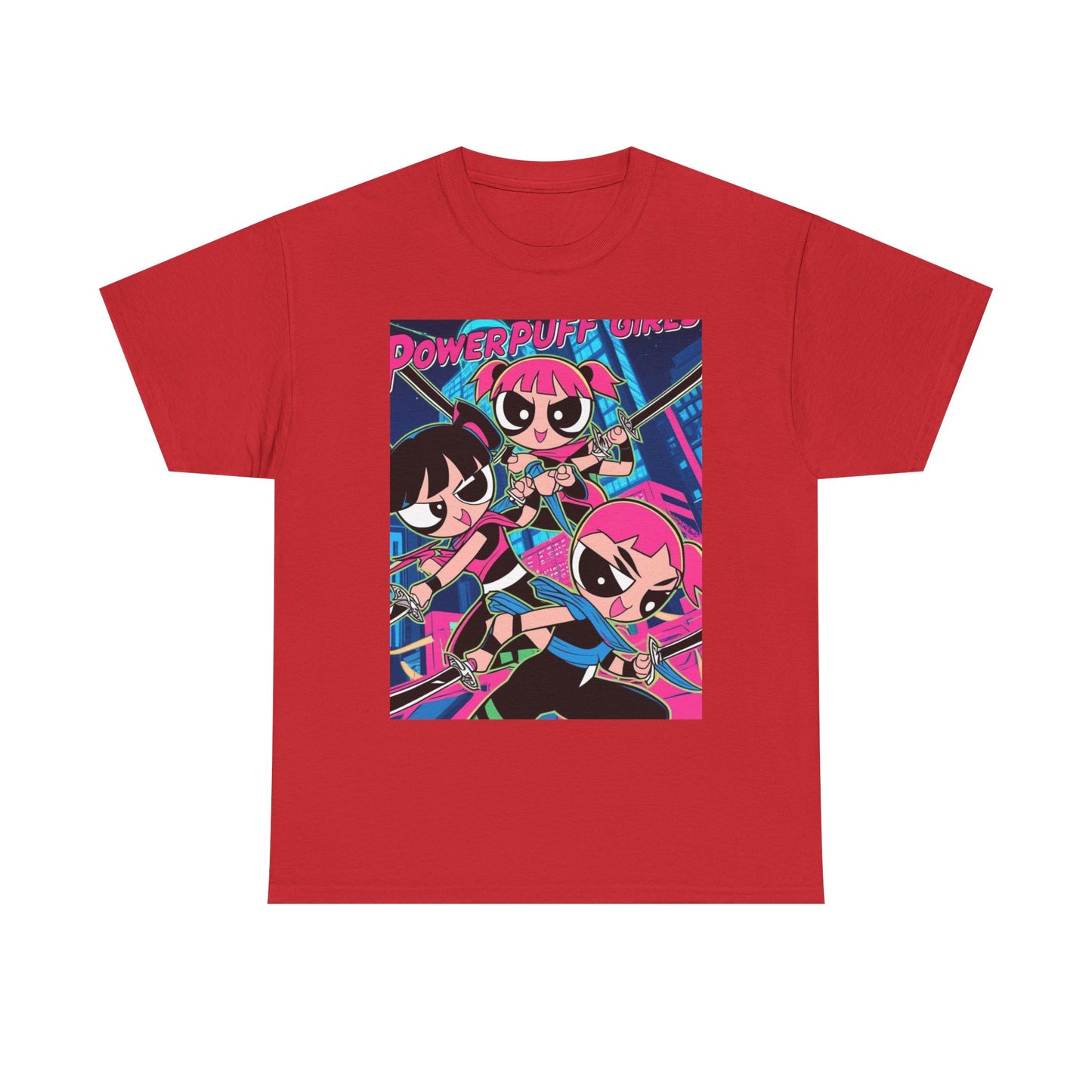 Powerpuff Girls T-Shirt - Colorful Graphic Tee for Fans