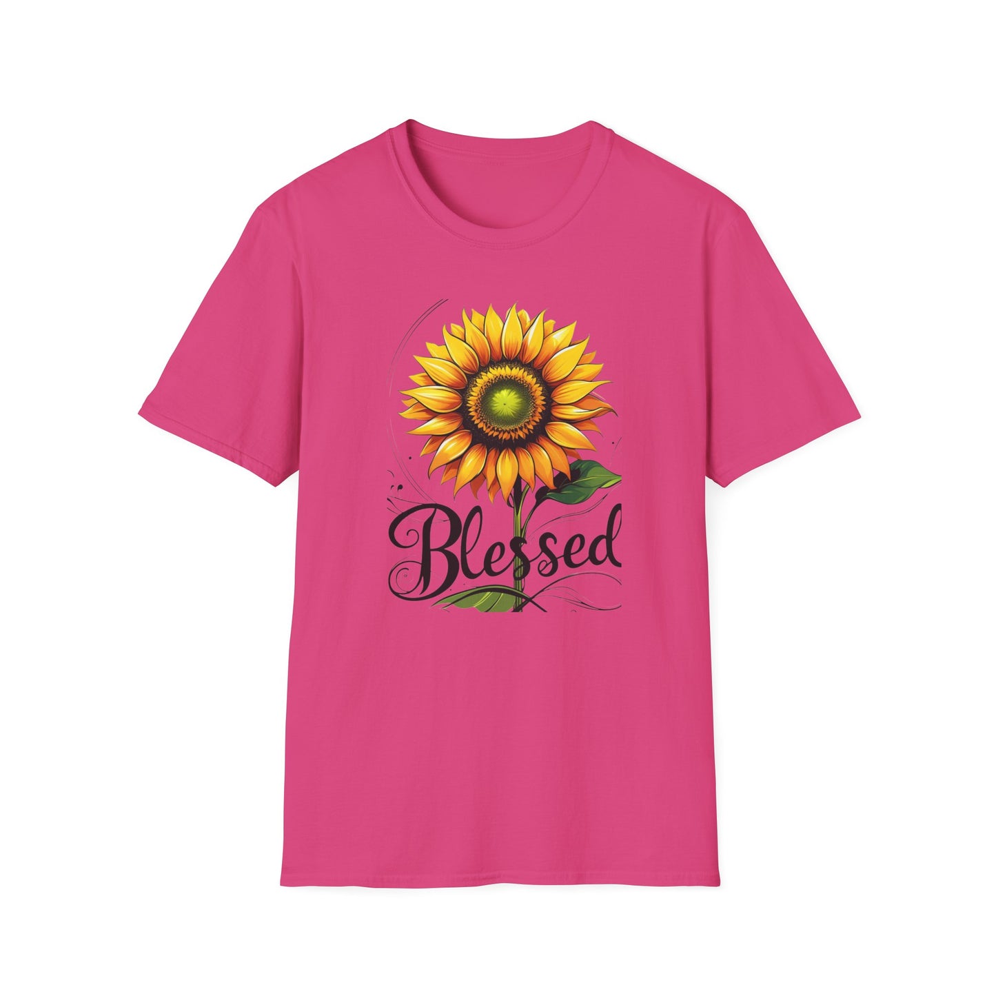 Blessed Sunflower T-Shirt | Spring Fashion, Positive Energy, Floral Tee