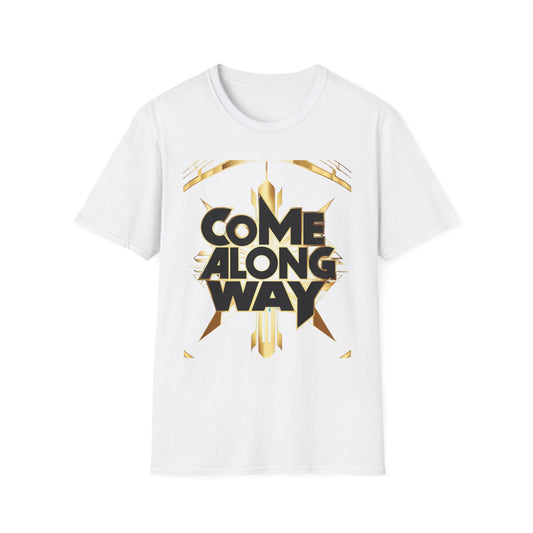 Stylish Graphic Tee - &quot;Come Along Way&quot; Design for Casual Wear