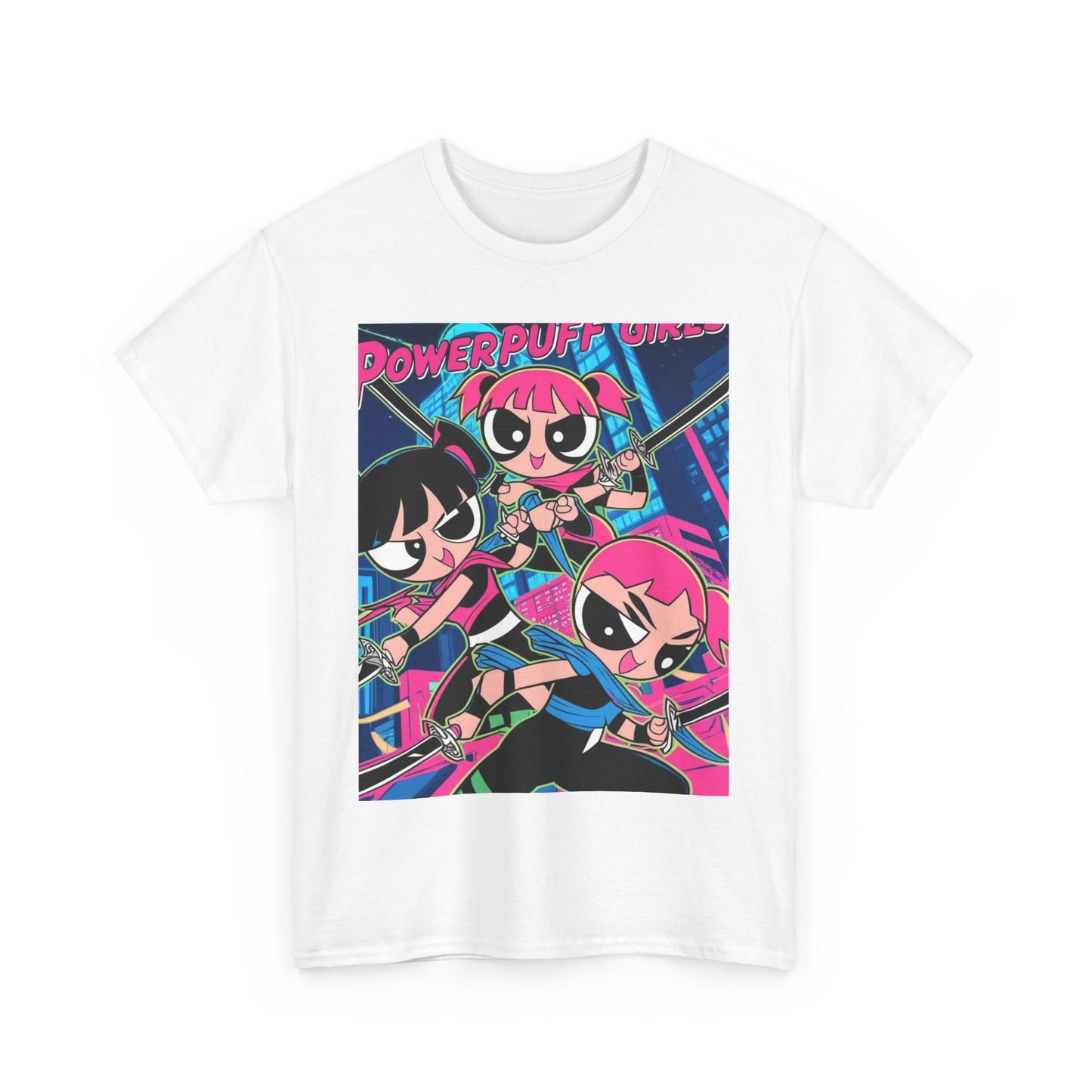 Powerpuff Girls T-Shirt - Colorful Graphic Tee for Fans