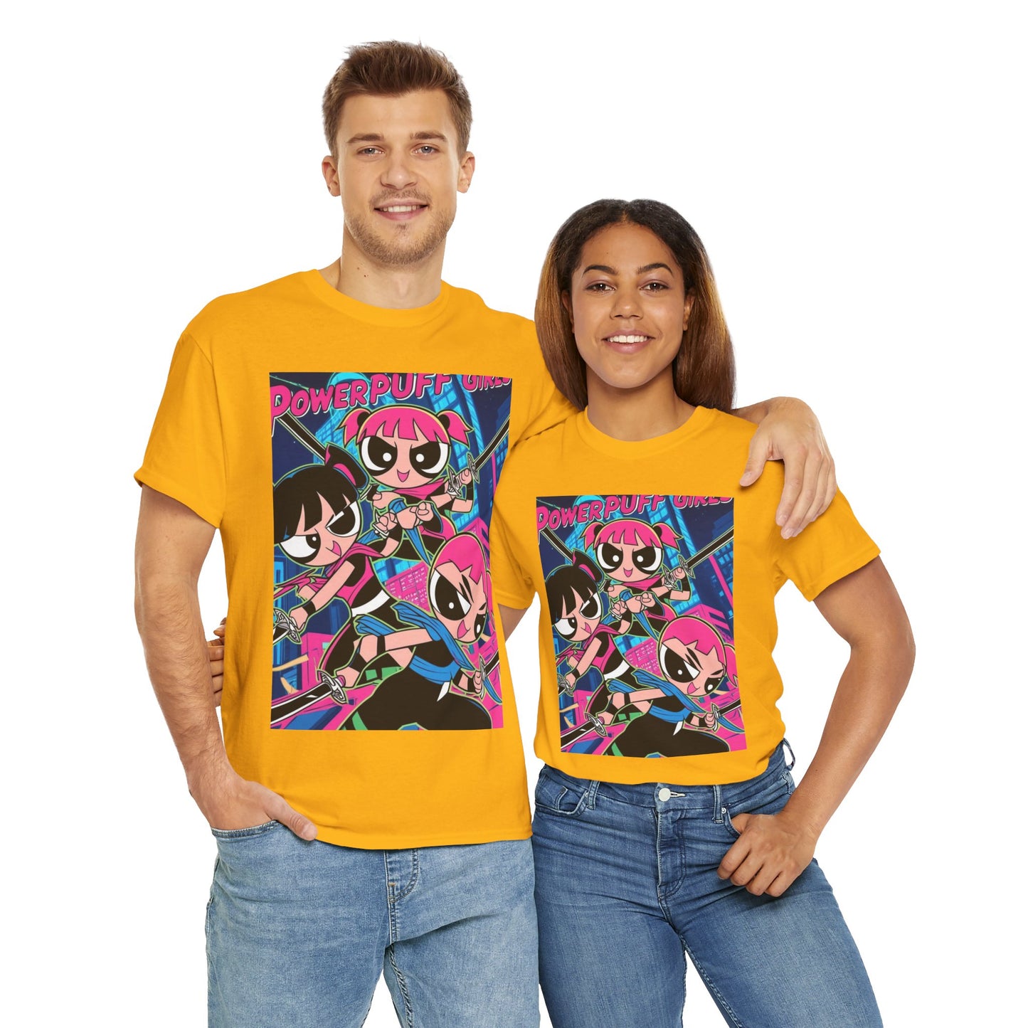 Powerpuff Girls T-Shirt - Colorful Graphic Tee for Fans