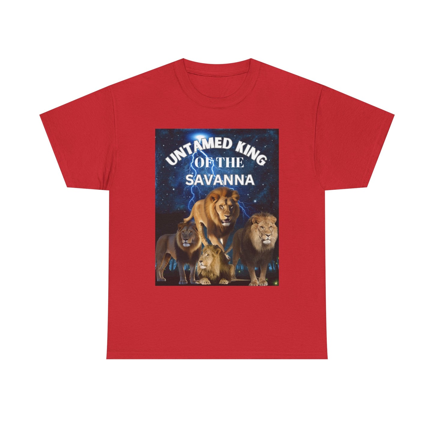 Untamed King of the Savanna Graphic Tee