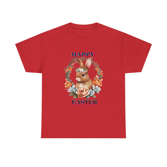 Easter Floral Bunny Unisex Tee