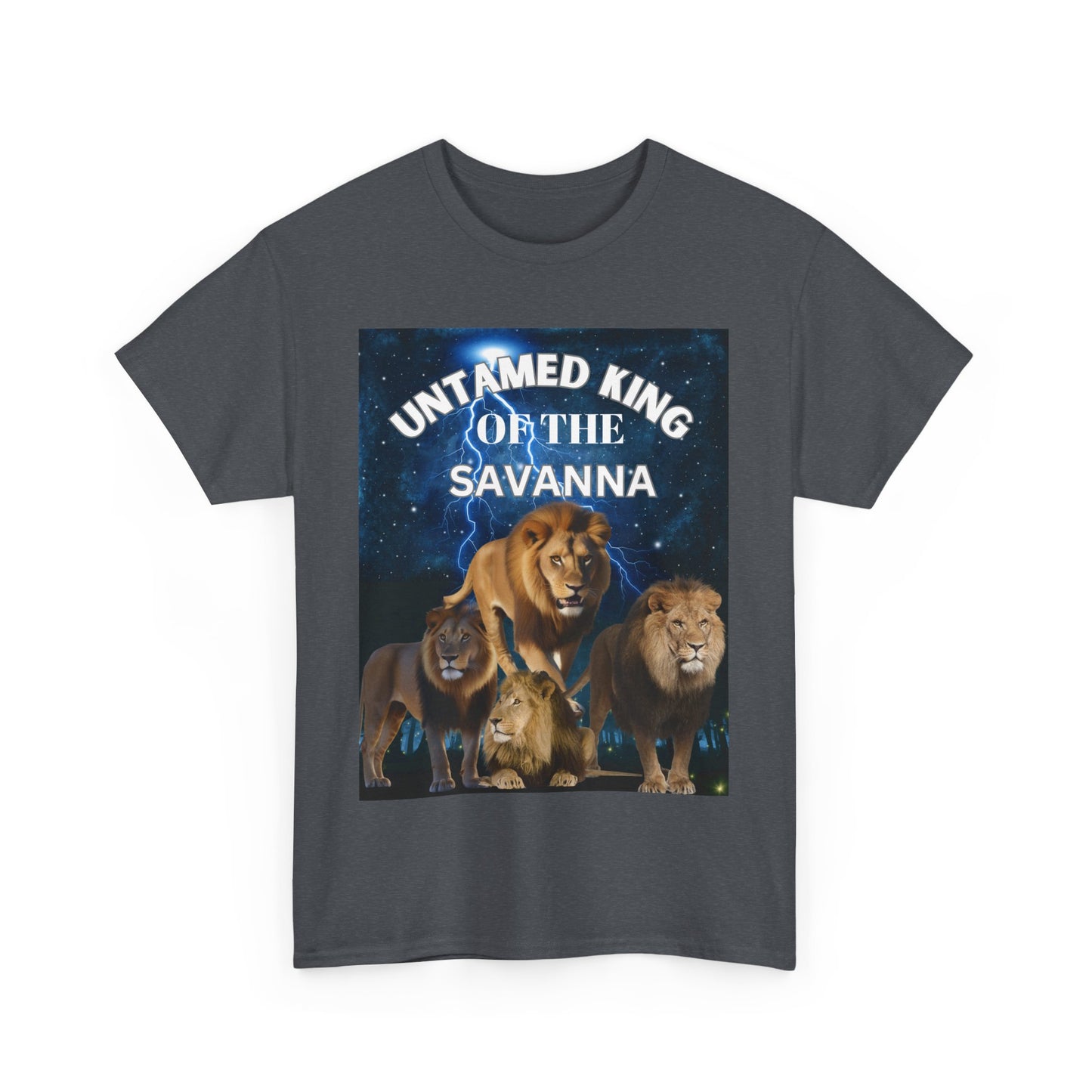 Untamed King of the Savanna Graphic Tee
