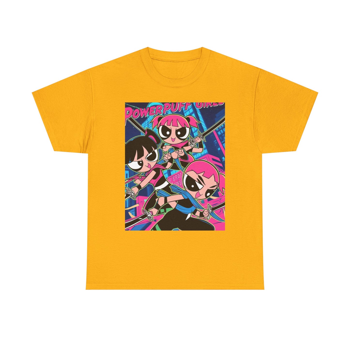 Powerpuff Girls T-Shirt - Colorful Graphic Tee for Fans