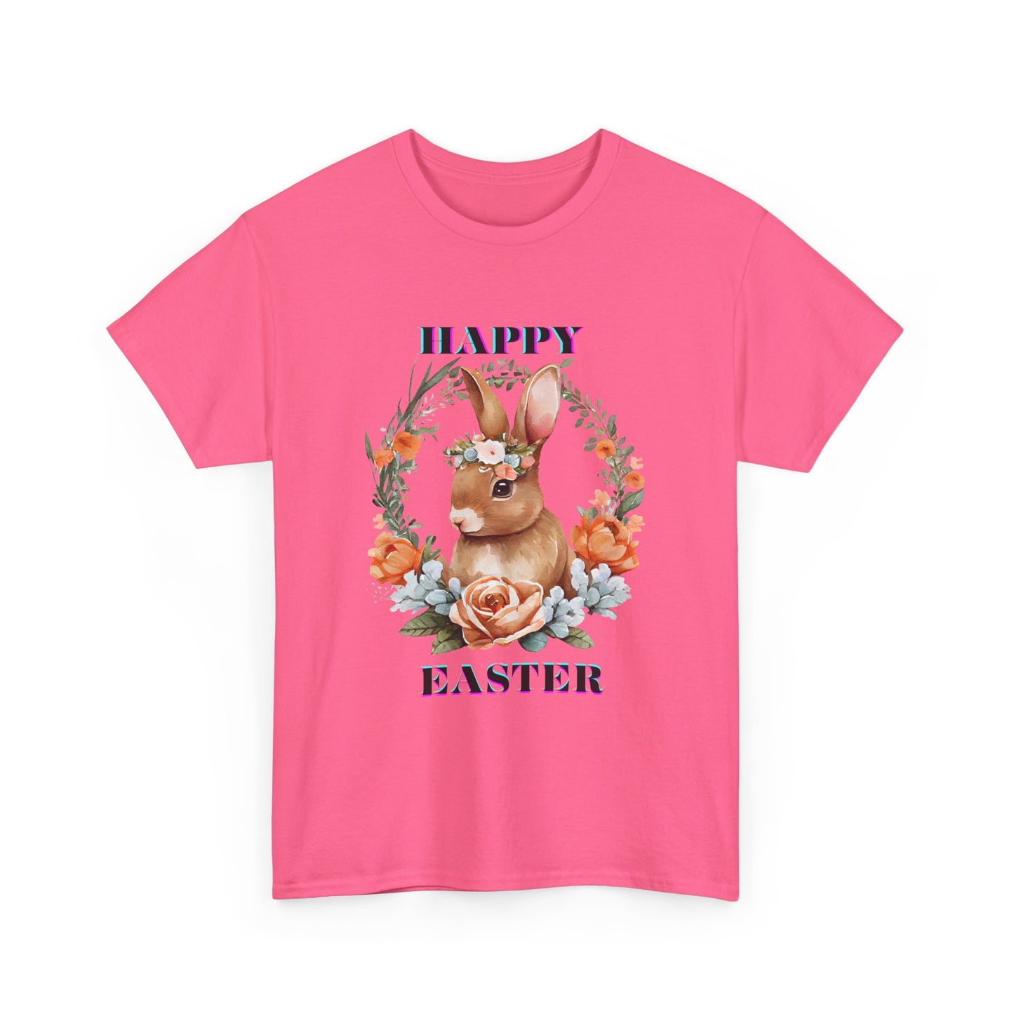 Easter Floral Bunny Unisex Tee