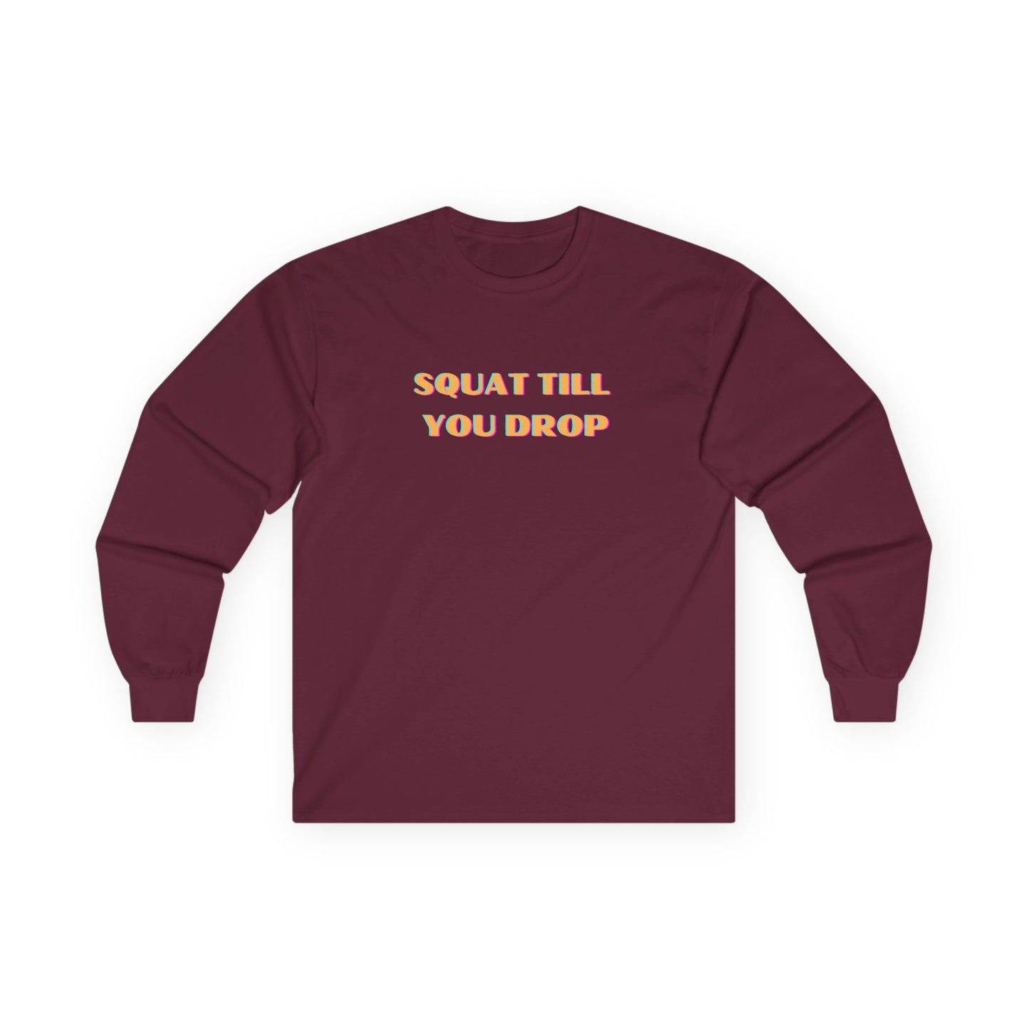 Fitness Motivation Long Sleeve Tee