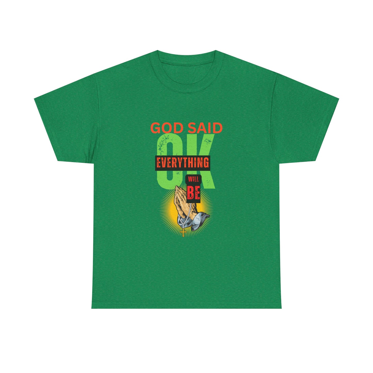 Inspirational Tee - 'God Said OK' Design