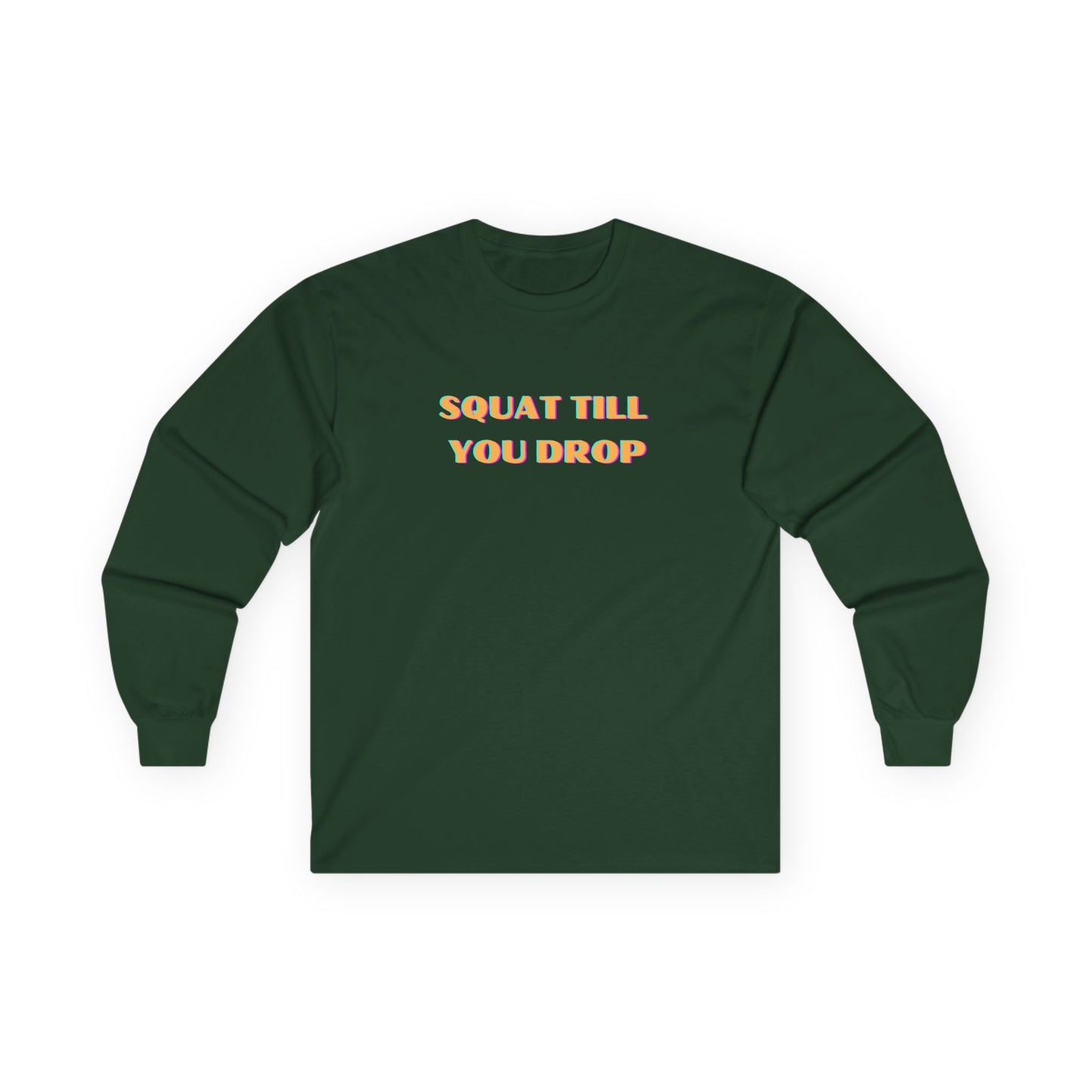 Fitness Motivation Long Sleeve Tee