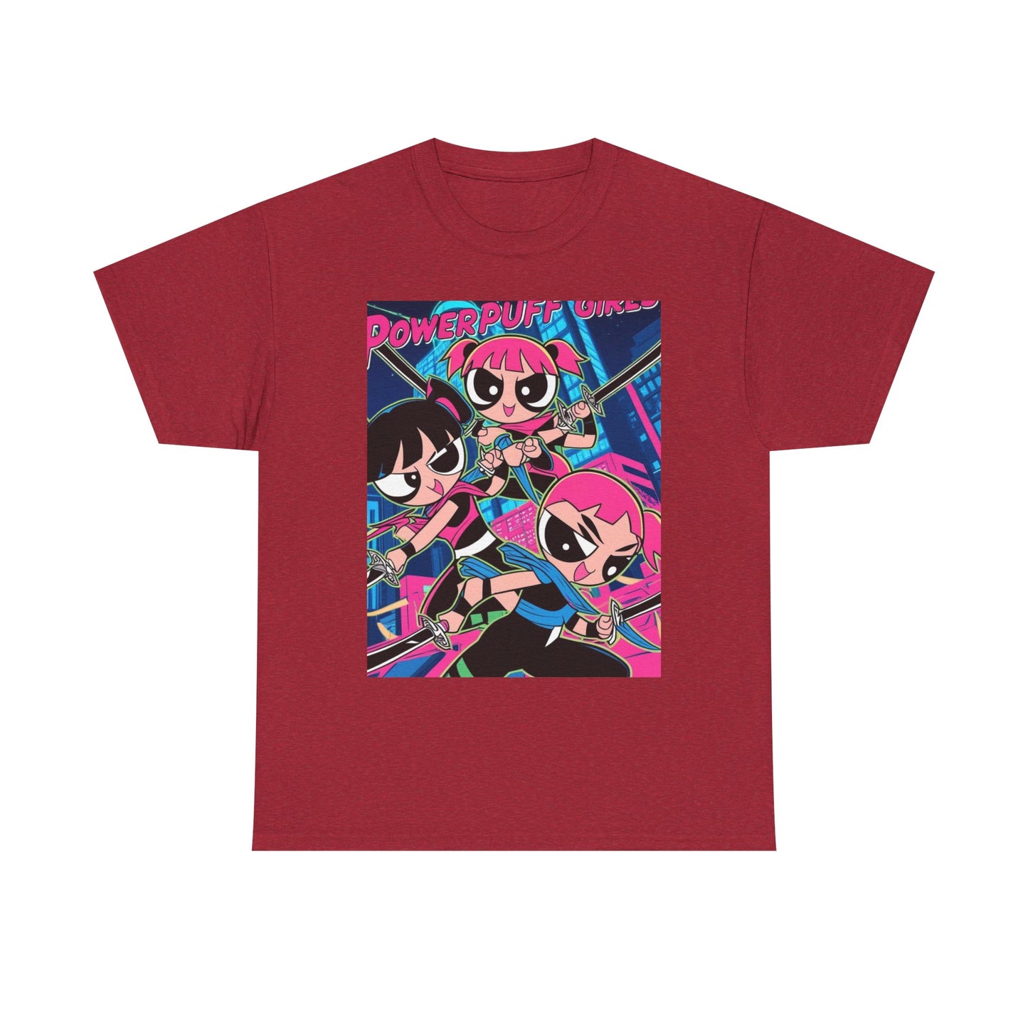 Powerpuff Girls T-Shirt - Colorful Graphic Tee for Fans