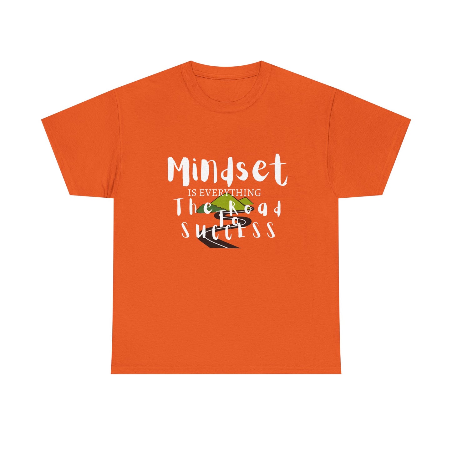 Mindset is Everything Unisex Heavy Cotton Tee - Inspirational Motivational T-Shirt