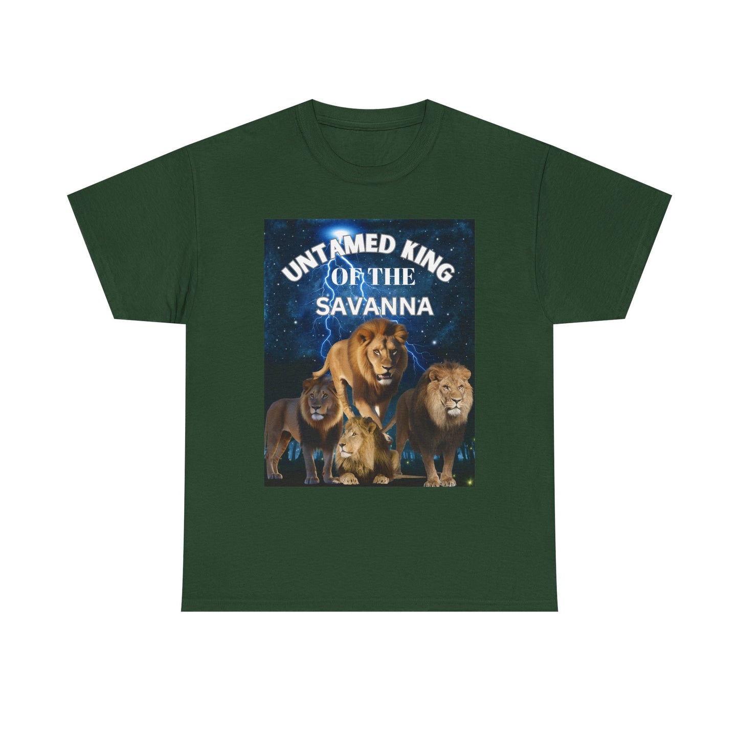 Untamed King of the Savanna Graphic Tee