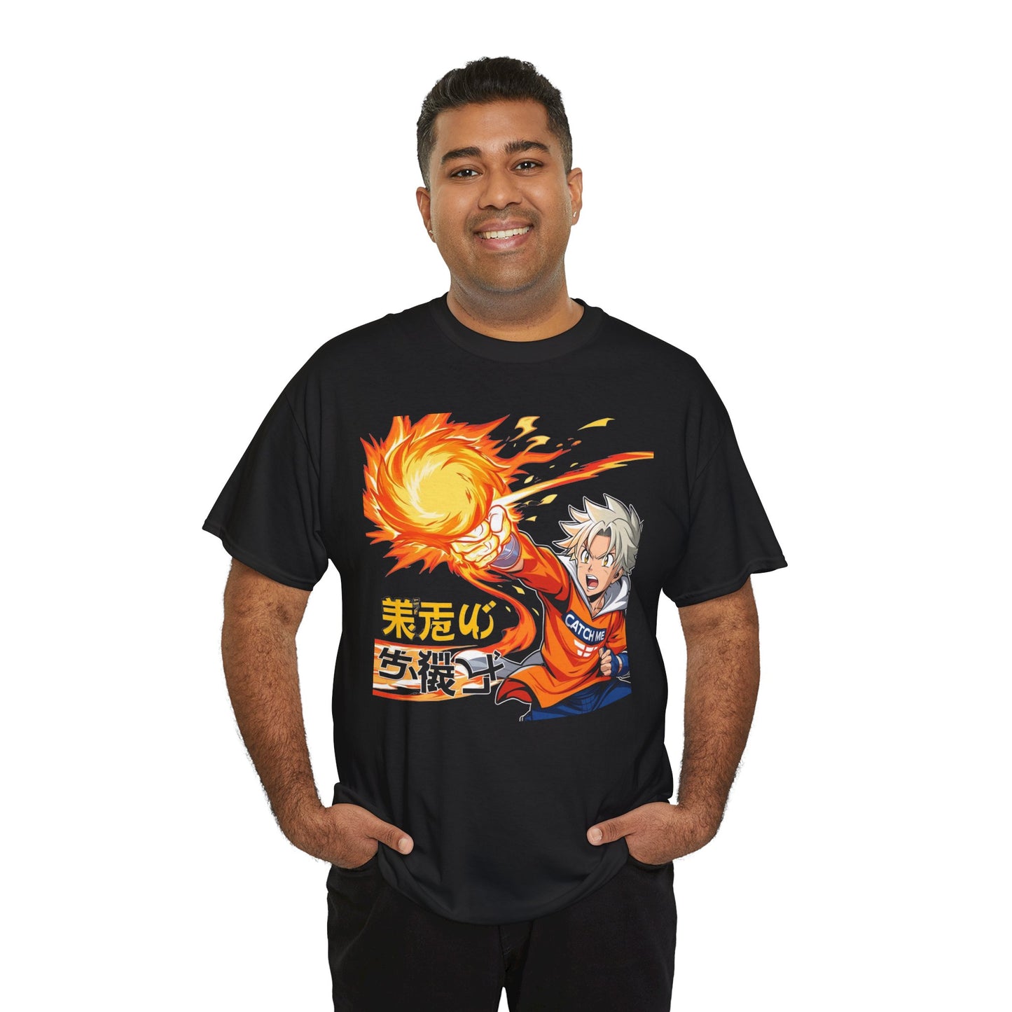 Anime-Inspired Tee - 'Power Burst' Unisex