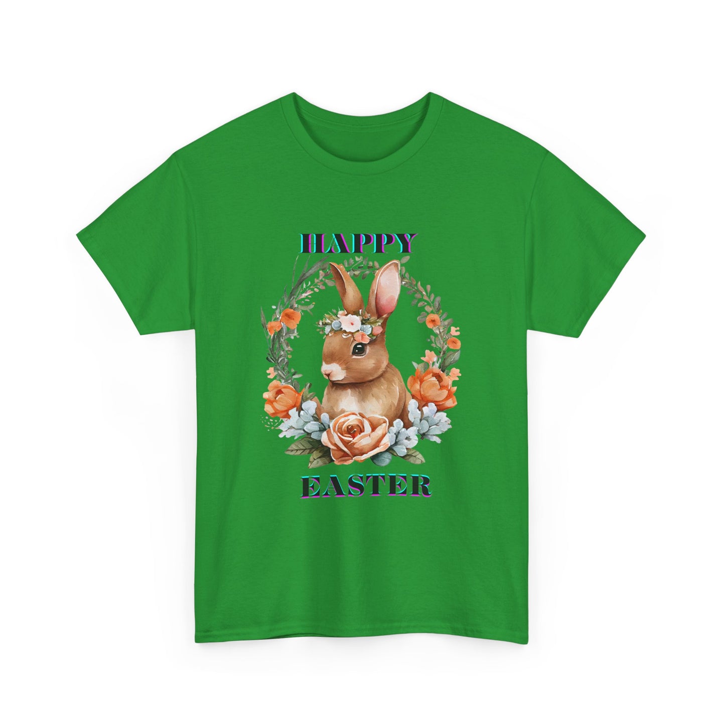 Easter Floral Bunny Unisex Tee
