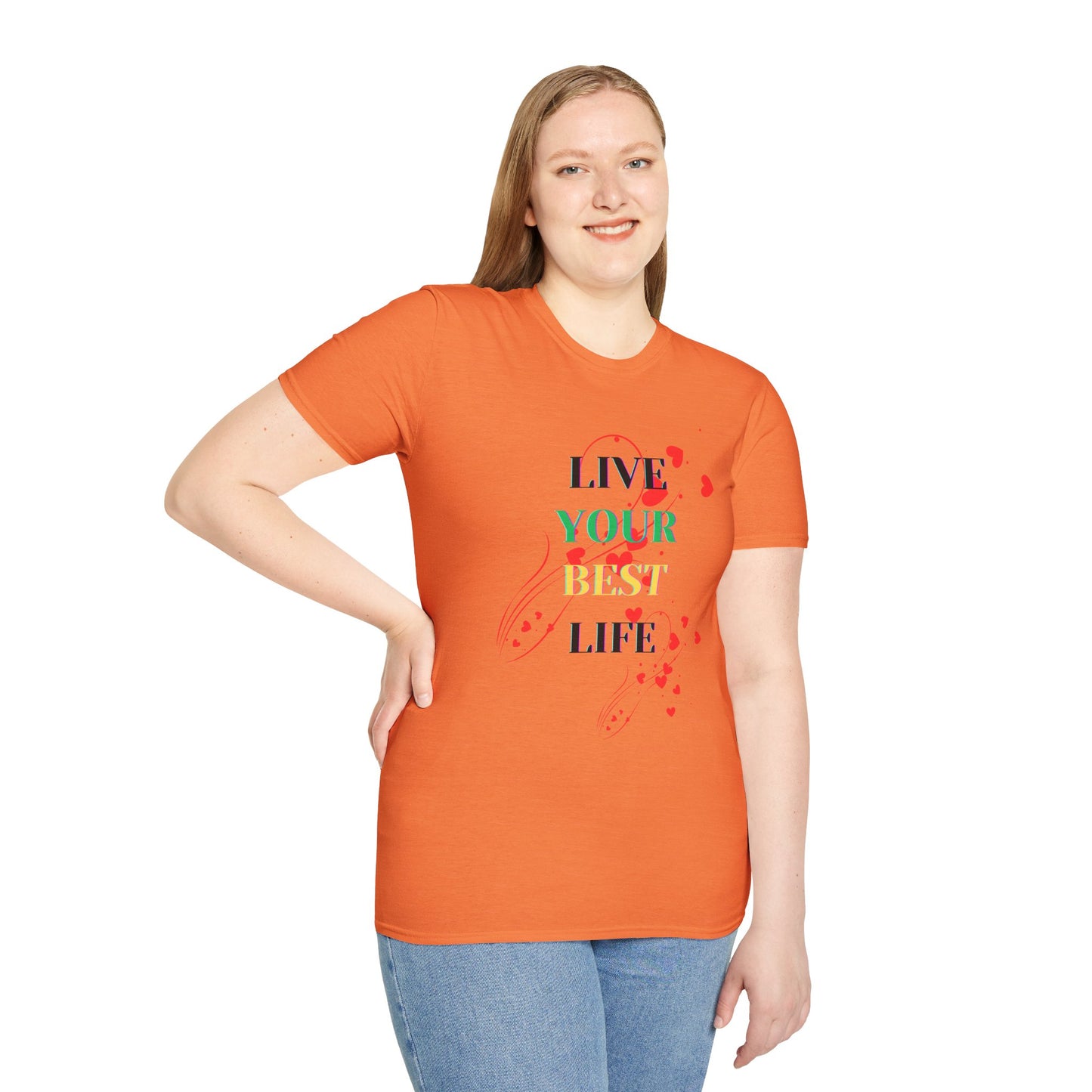 Inspirational T-Shirt - 'Live Your Best Life'
