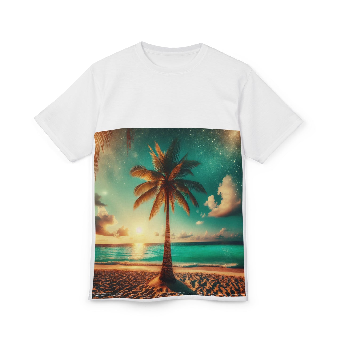 Tropical Paradise Tee - Beach Vibes & Palm Tree Unisex Shirt