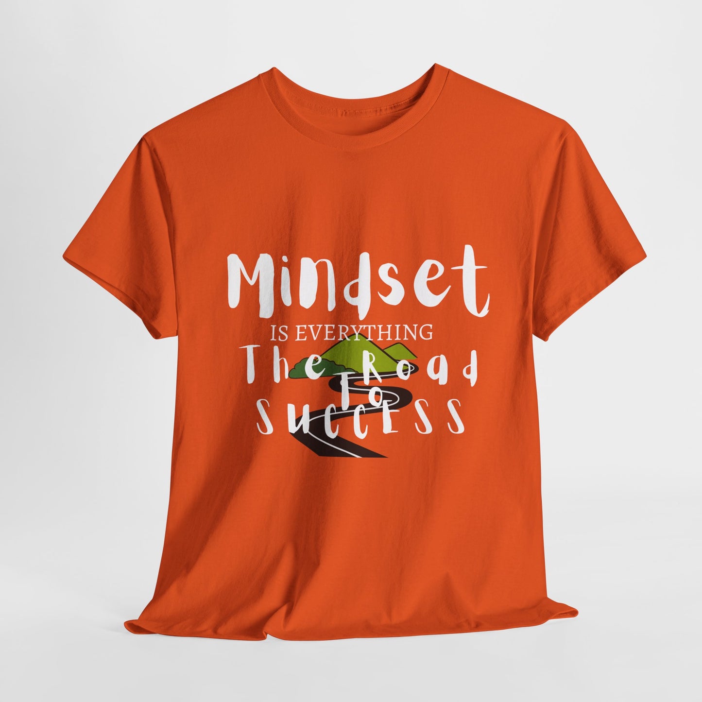 Mindset is Everything Unisex Heavy Cotton Tee - Inspirational Motivational T-Shirt