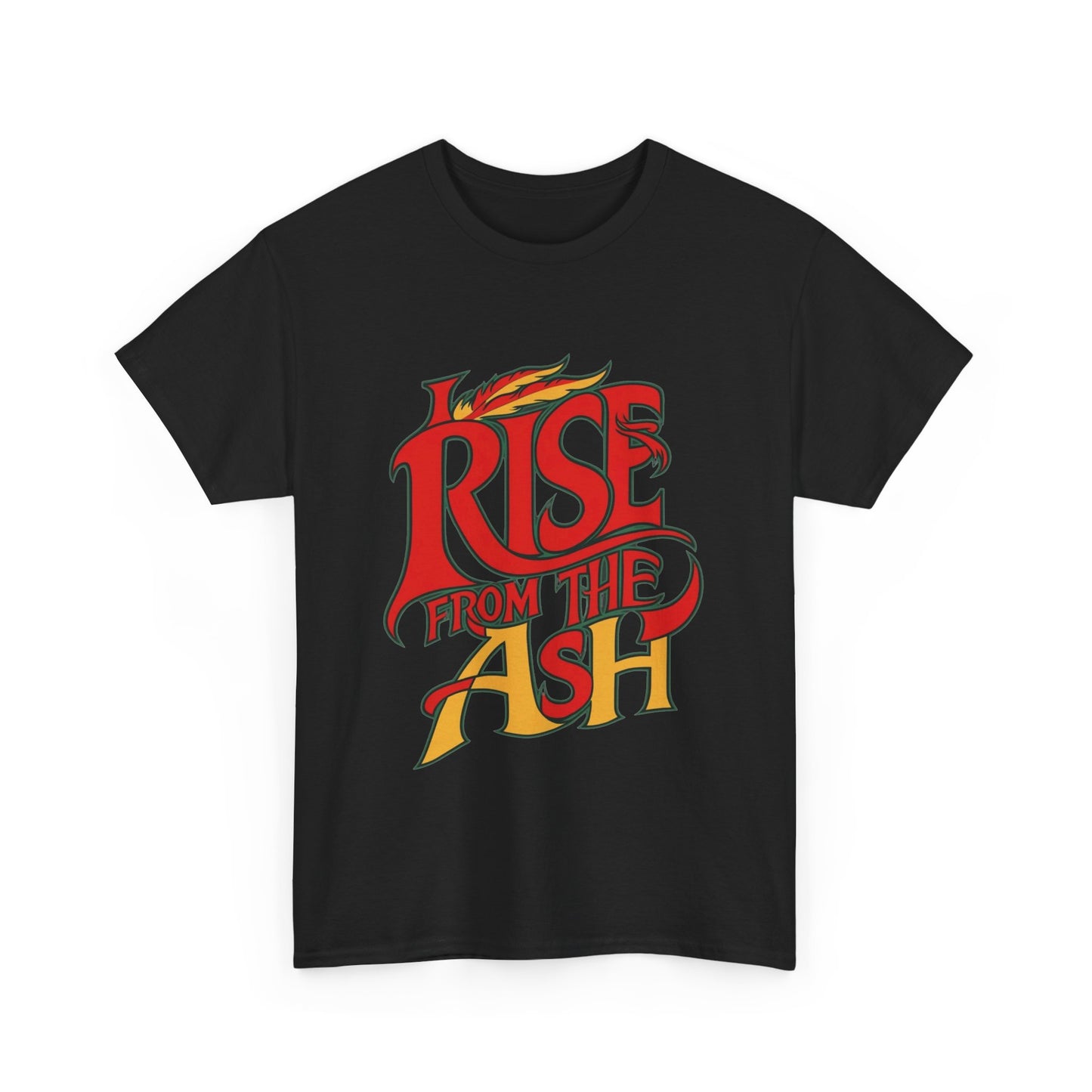 Rise From The Ash T-Shirt - Inspirational Graphic Tee for Empowerment