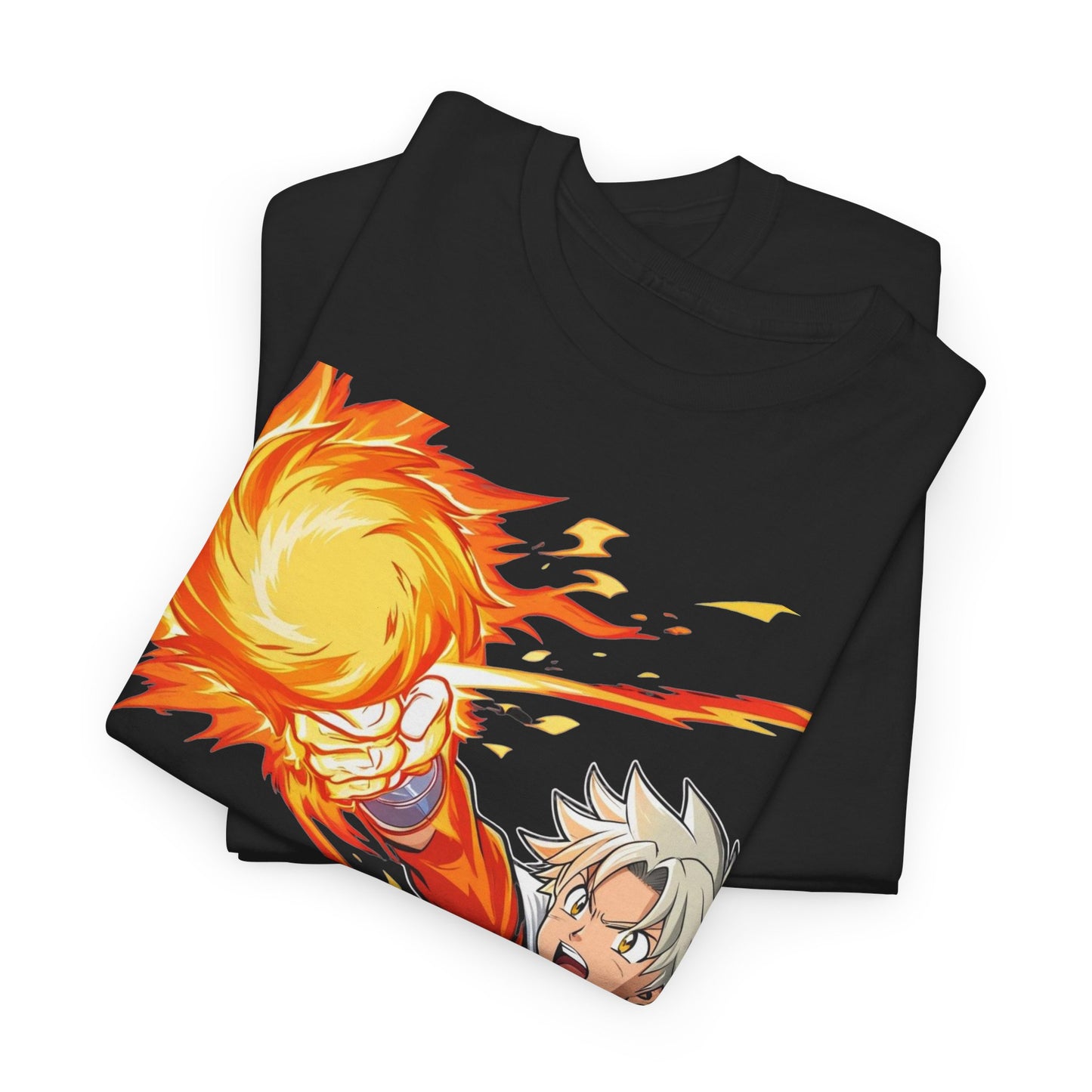 Anime-Inspired Tee - 'Power Burst' Unisex